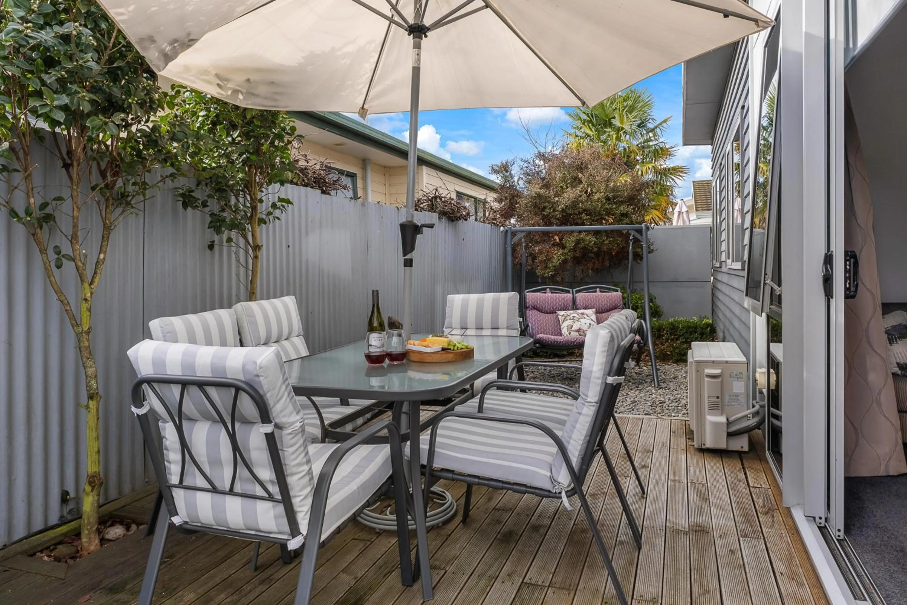 Patio in Two Tree Lodge