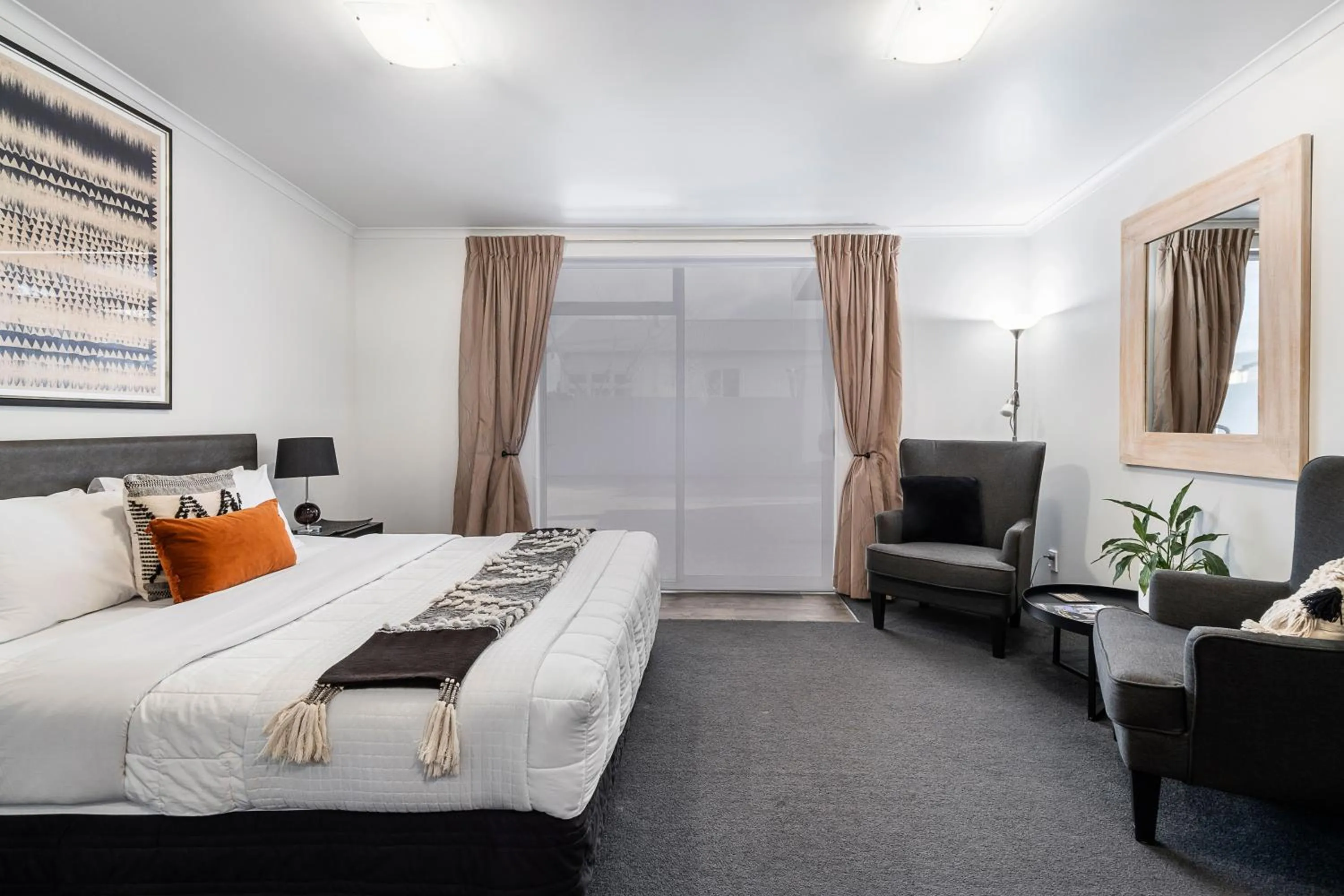 View (from property/room), Bed in Two Tree Lodge