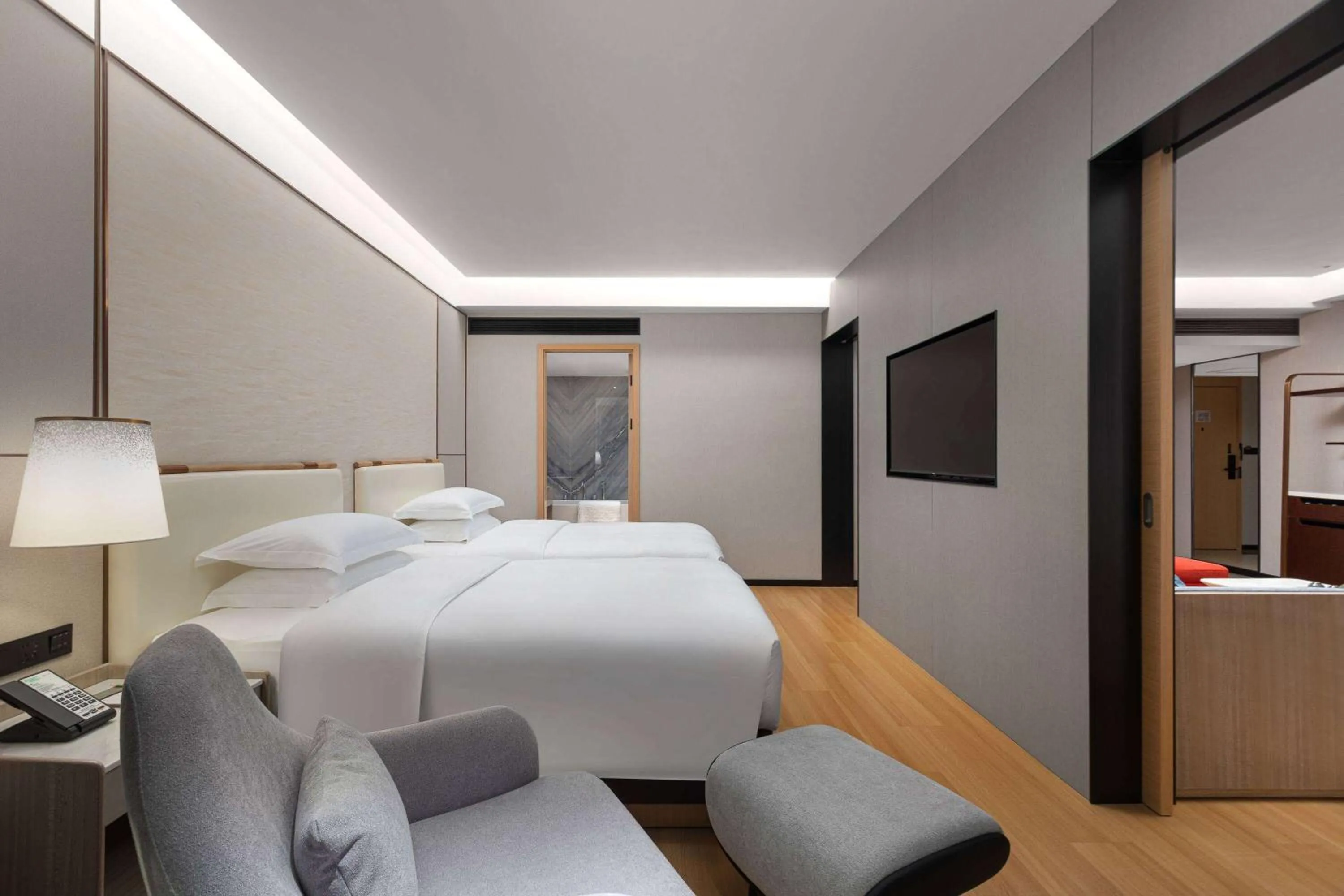 Photo of the whole room in Wyndham Garden Haikou Meilan