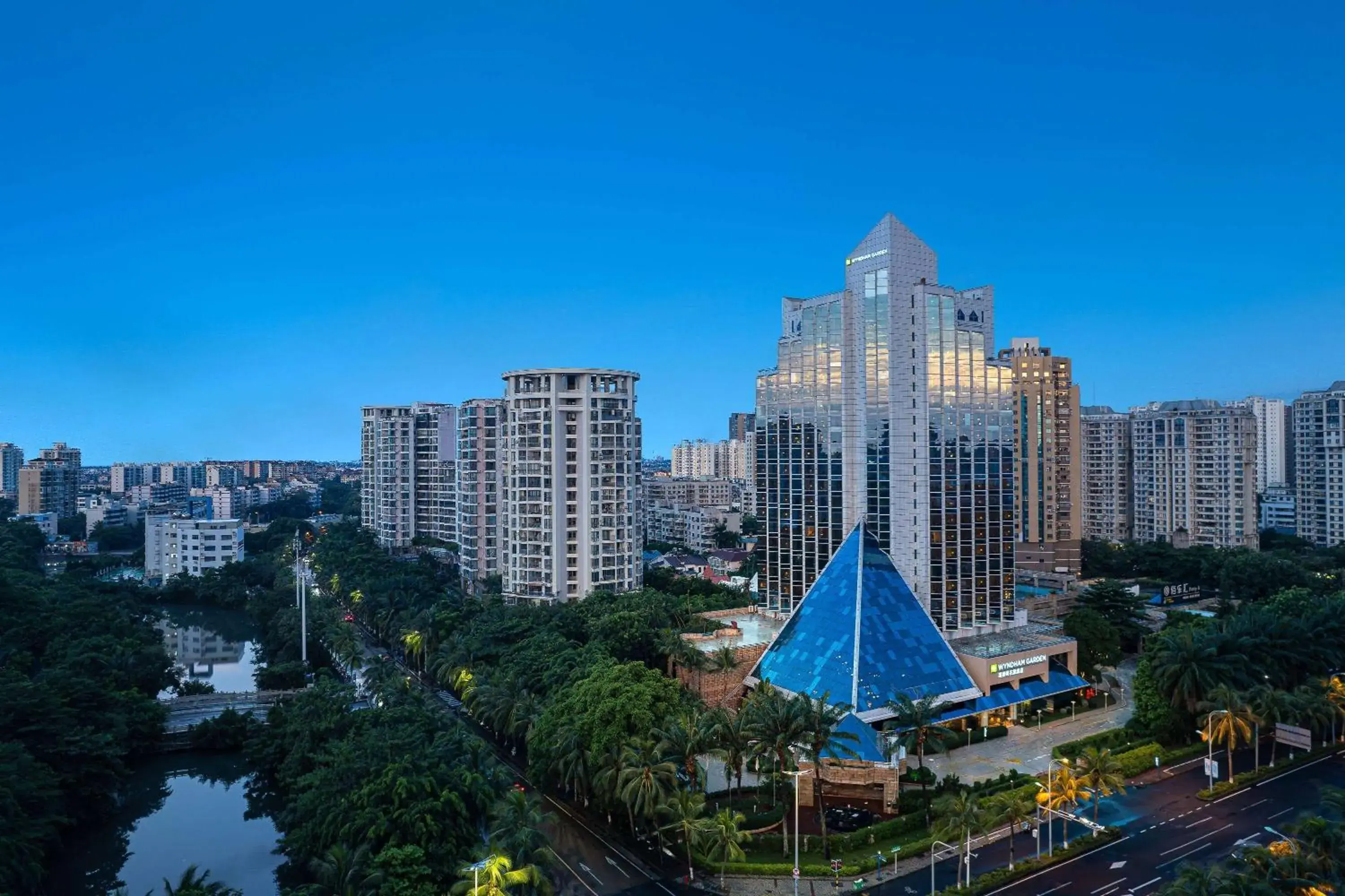 Property building in Wyndham Garden Haikou Meilan Property building in Wyndham Garden Haikou Meilan