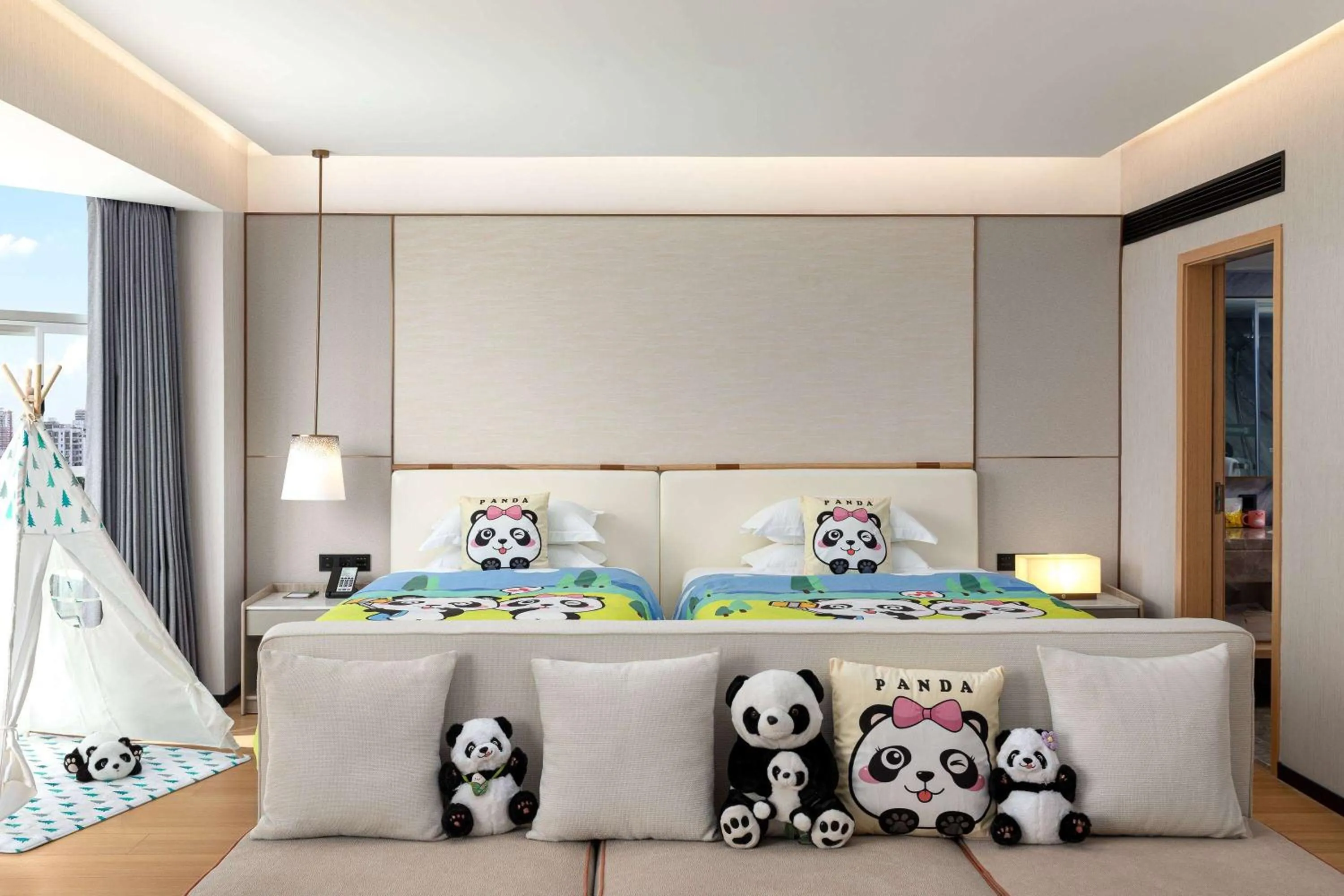 Photo of the whole room in Wyndham Garden Haikou Meilan