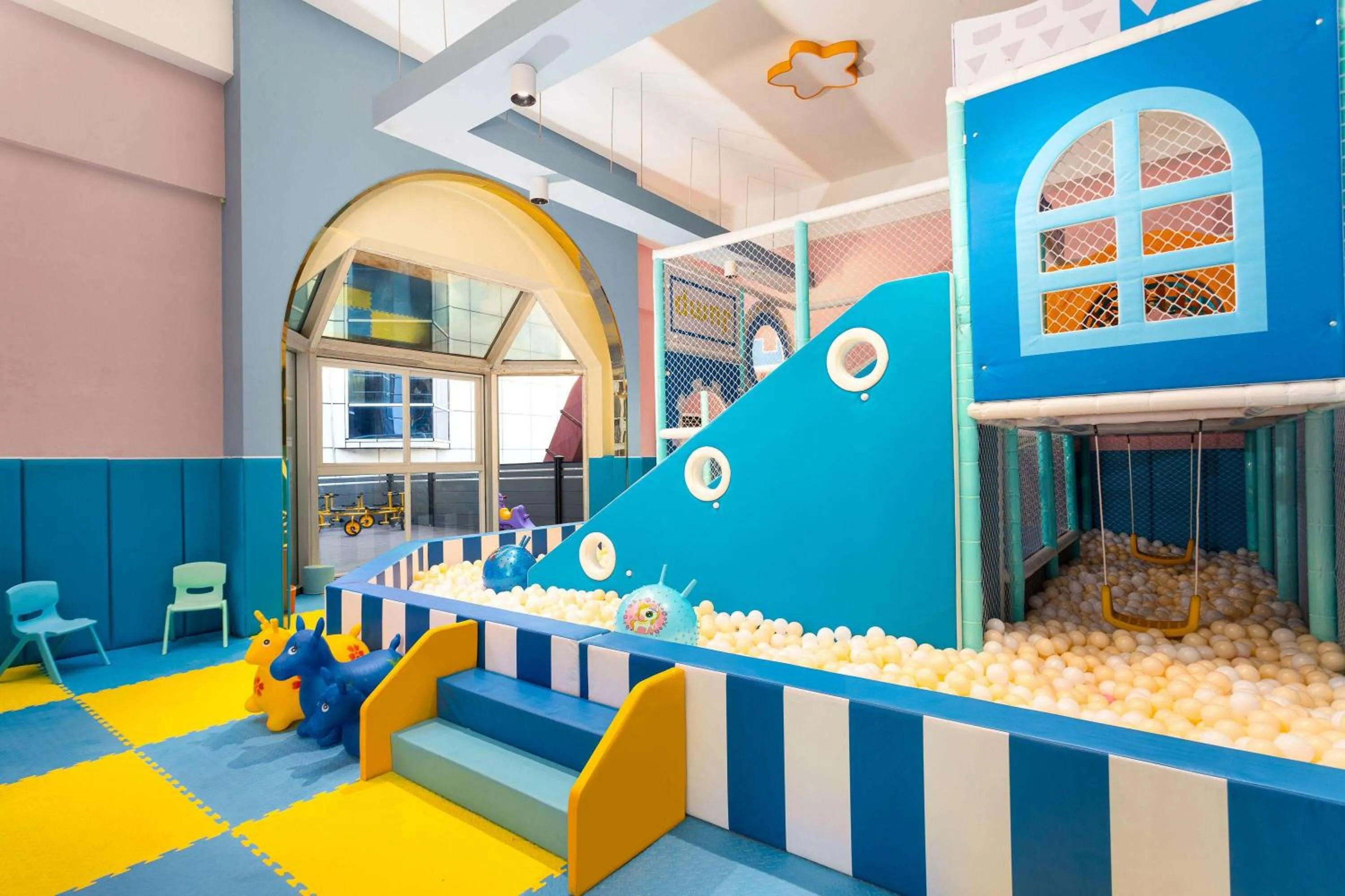 Children play ground in Wyndham Garden Haikou Meilan