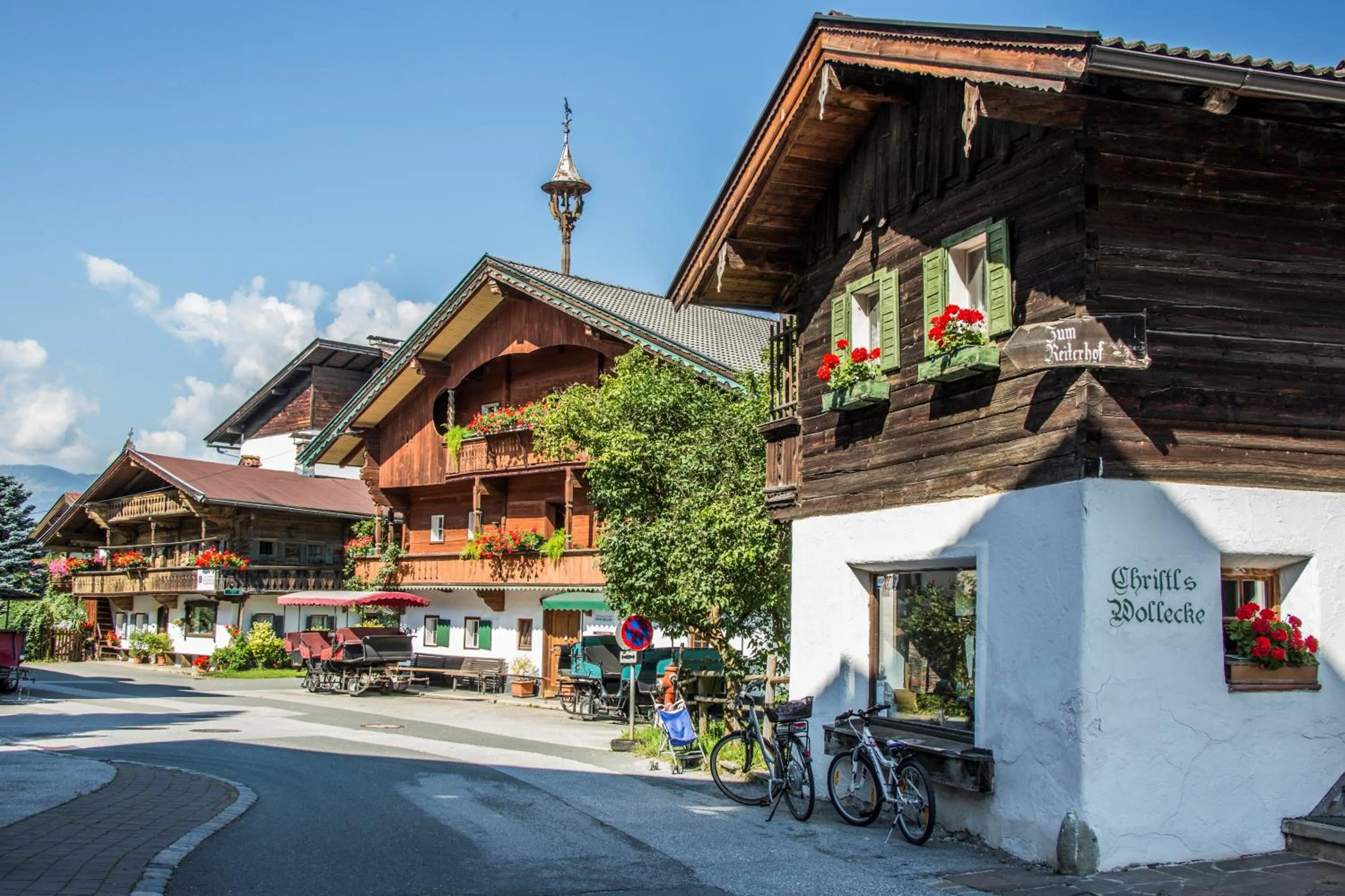 Natural landscape in Hotel-Garni Austria