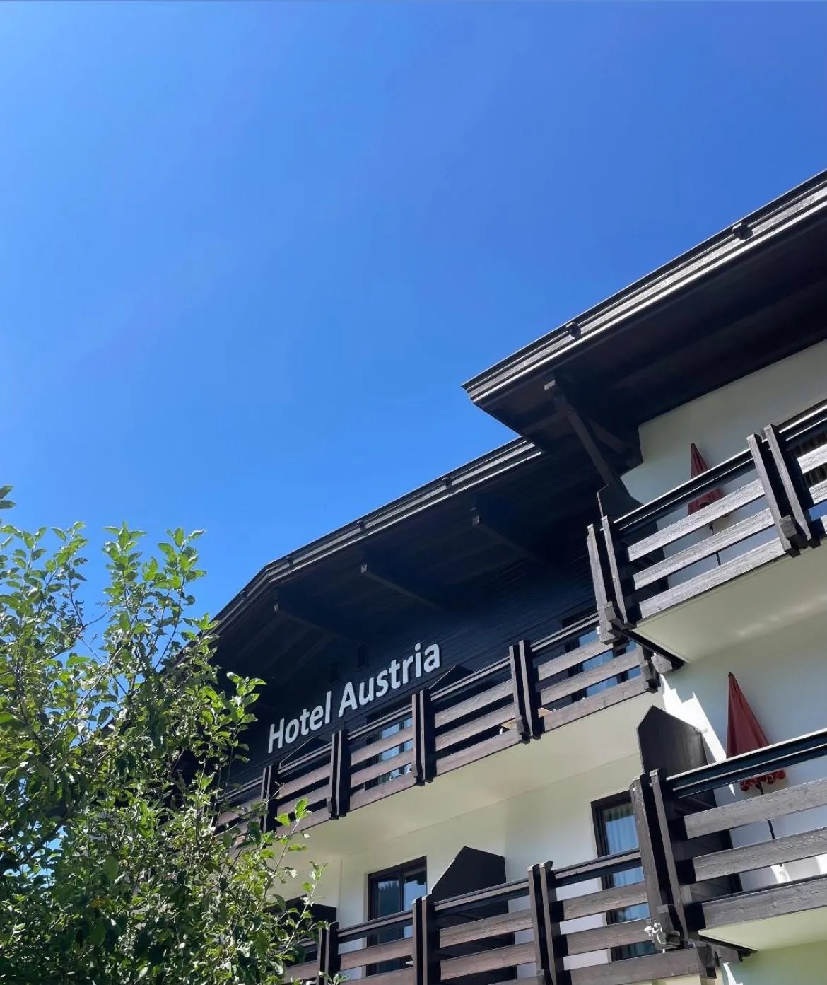 Property building in Hotel-Garni Austria