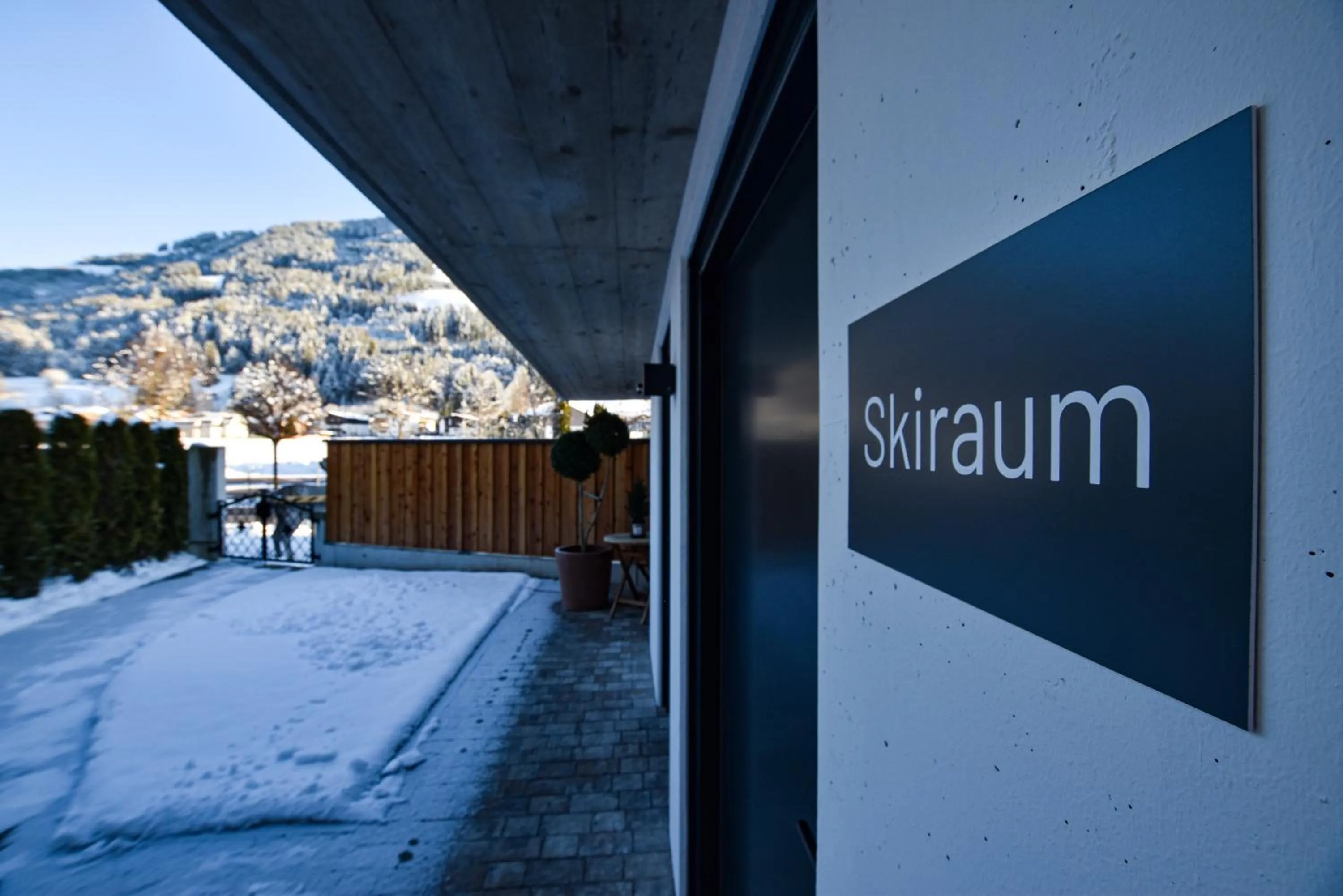 Property building in Hotel-Garni Austria