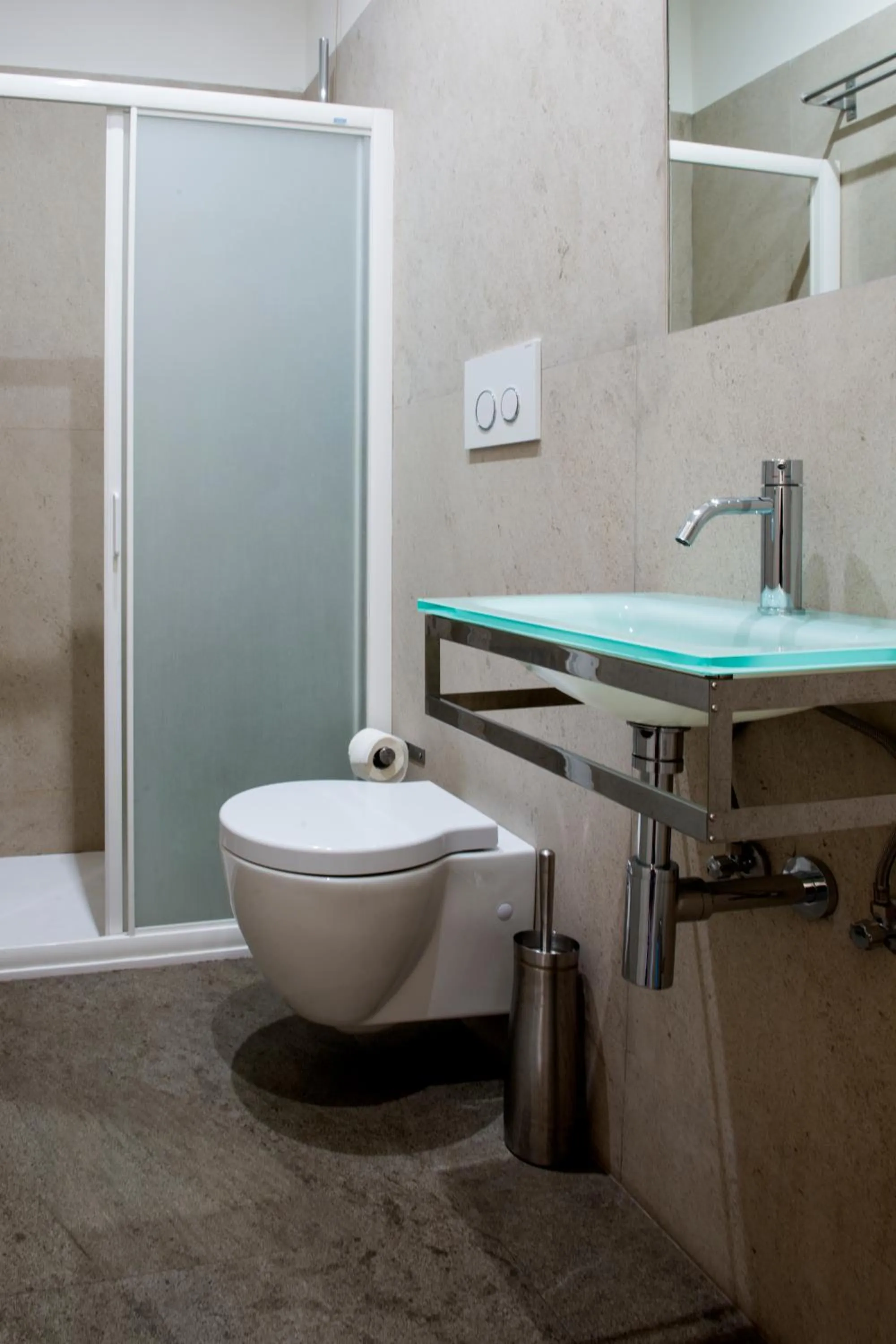 Bathroom in Hotel Ariston