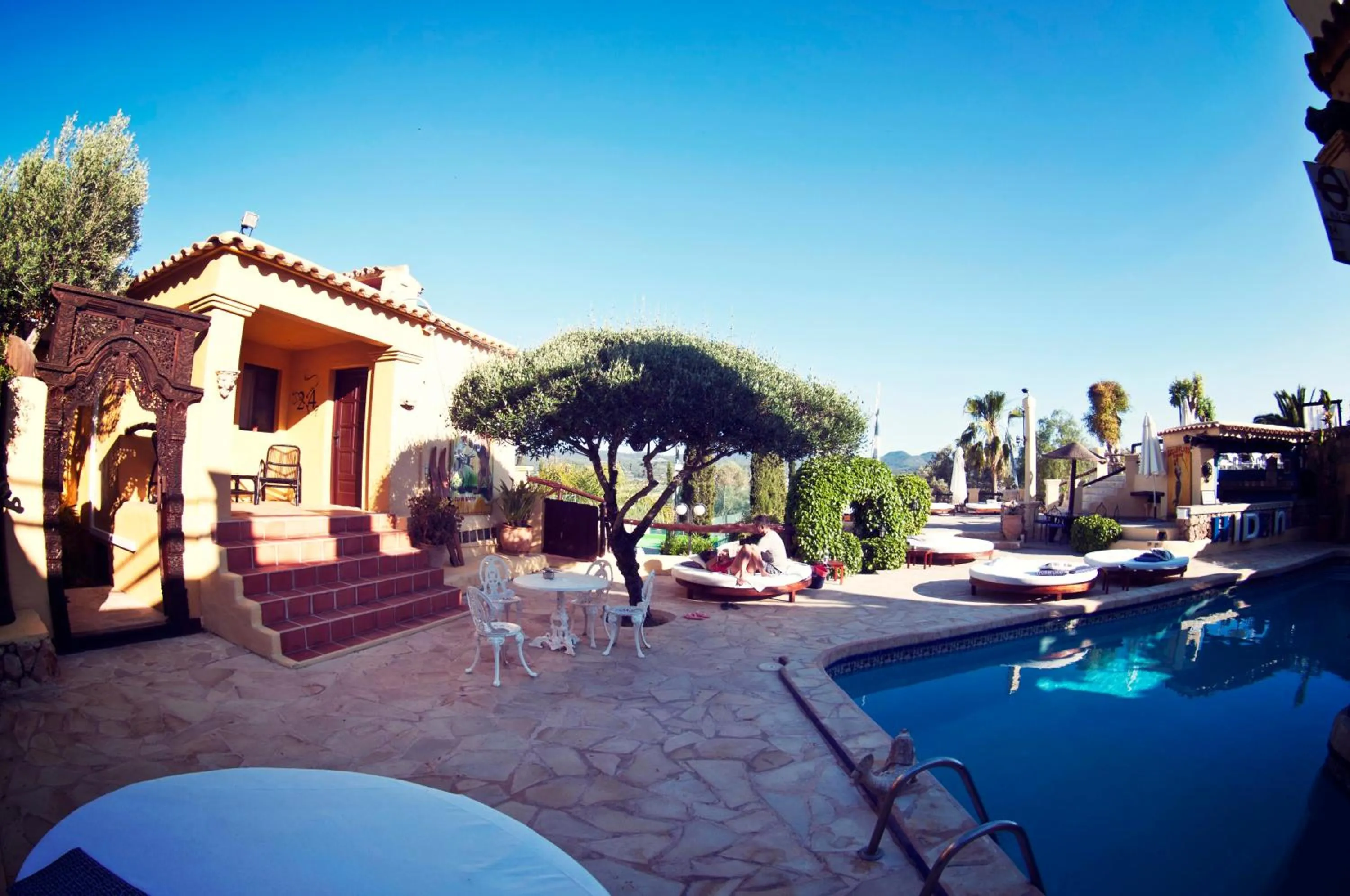 Swimming pool in Pikes Ibiza