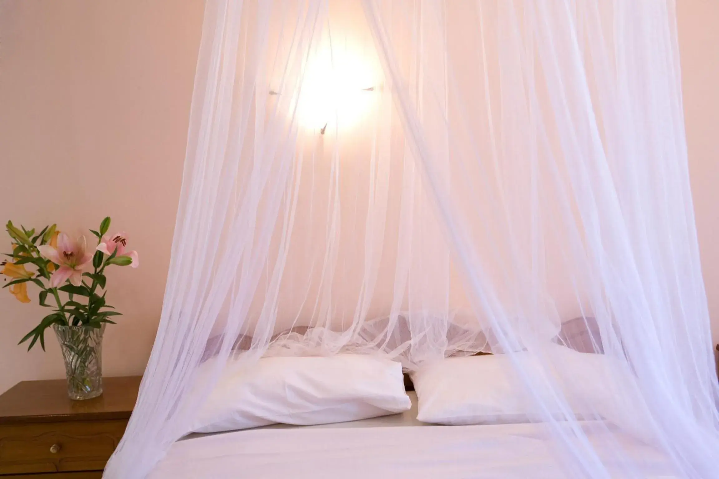 Bed in Pansion Filoxenia Apartments & Studios Bed in Pansion Filoxenia Apartments & Studios