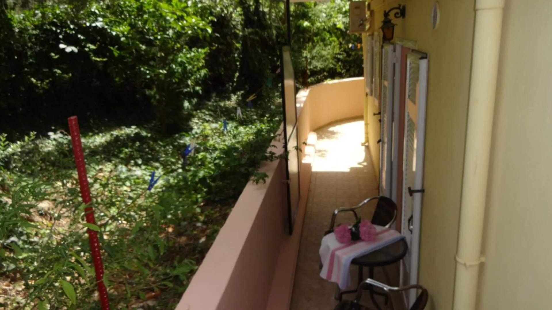 Patio in Pansion Filoxenia Apartments & Studios