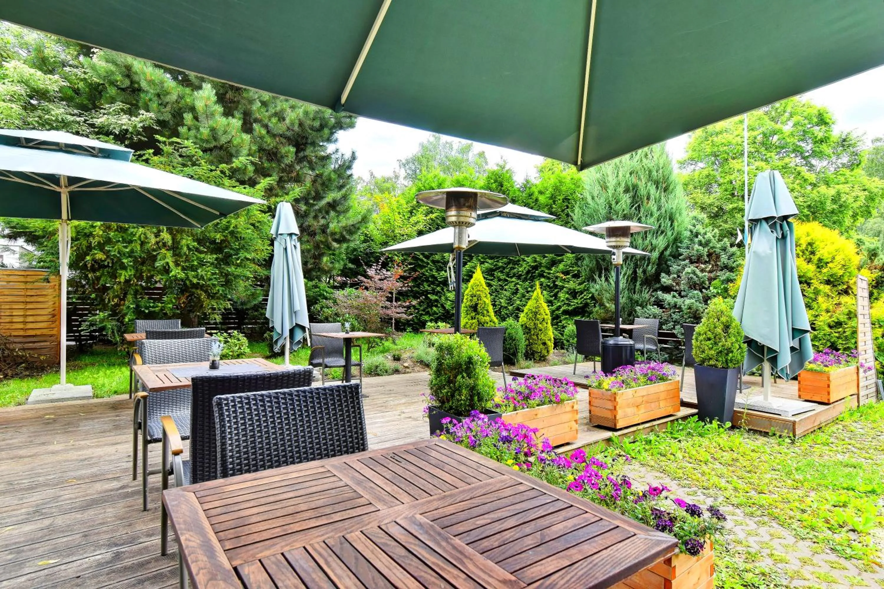 Garden in Hotel DaVinci