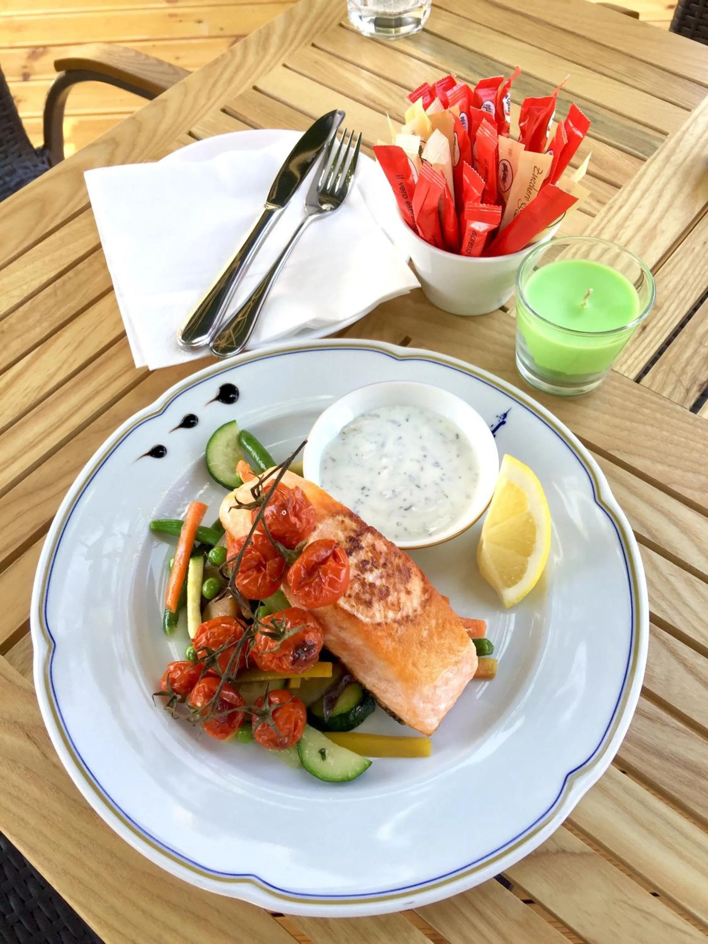 Food in Hotel DaVinci