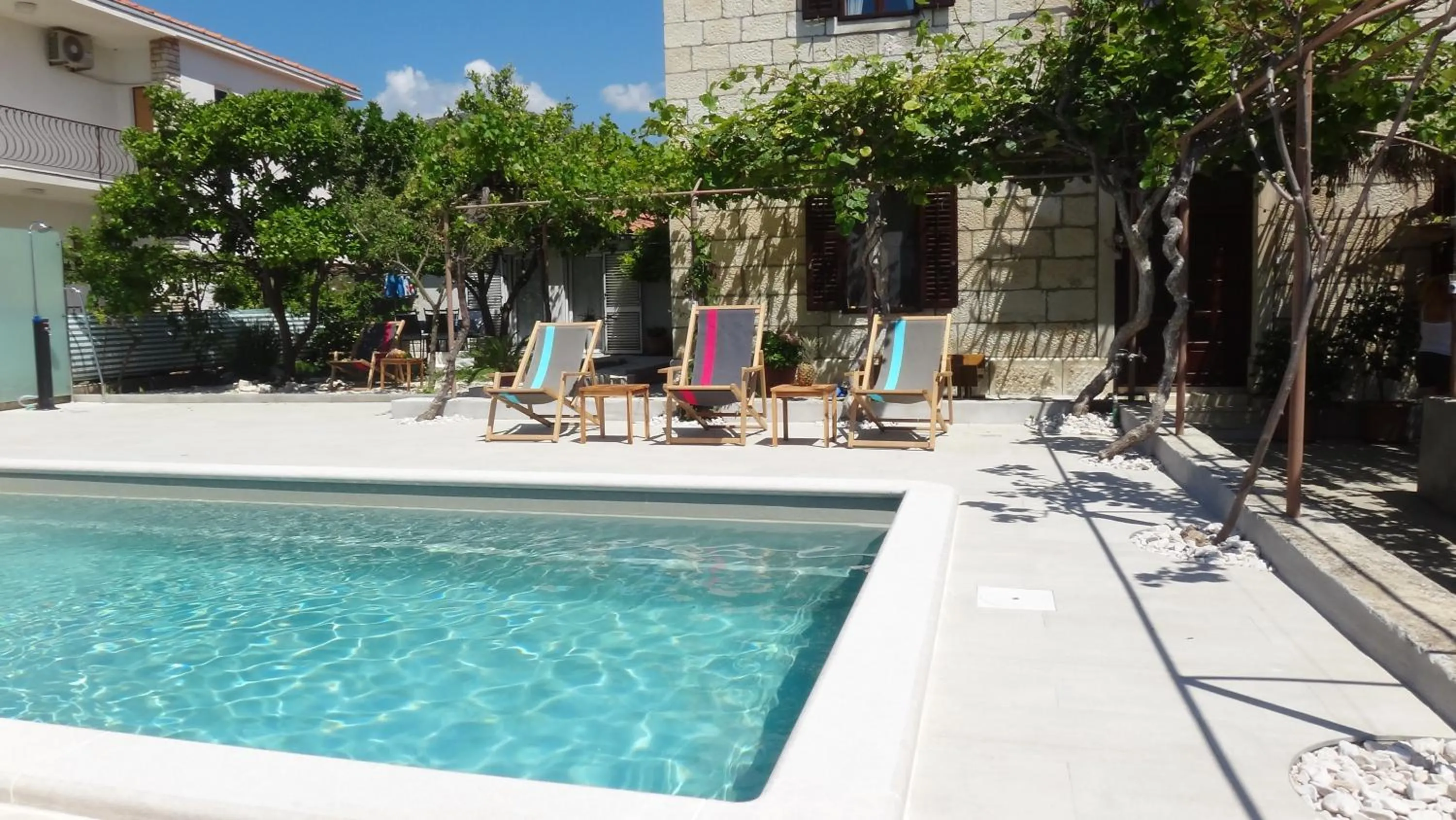 Swimming pool in Apartments Gina