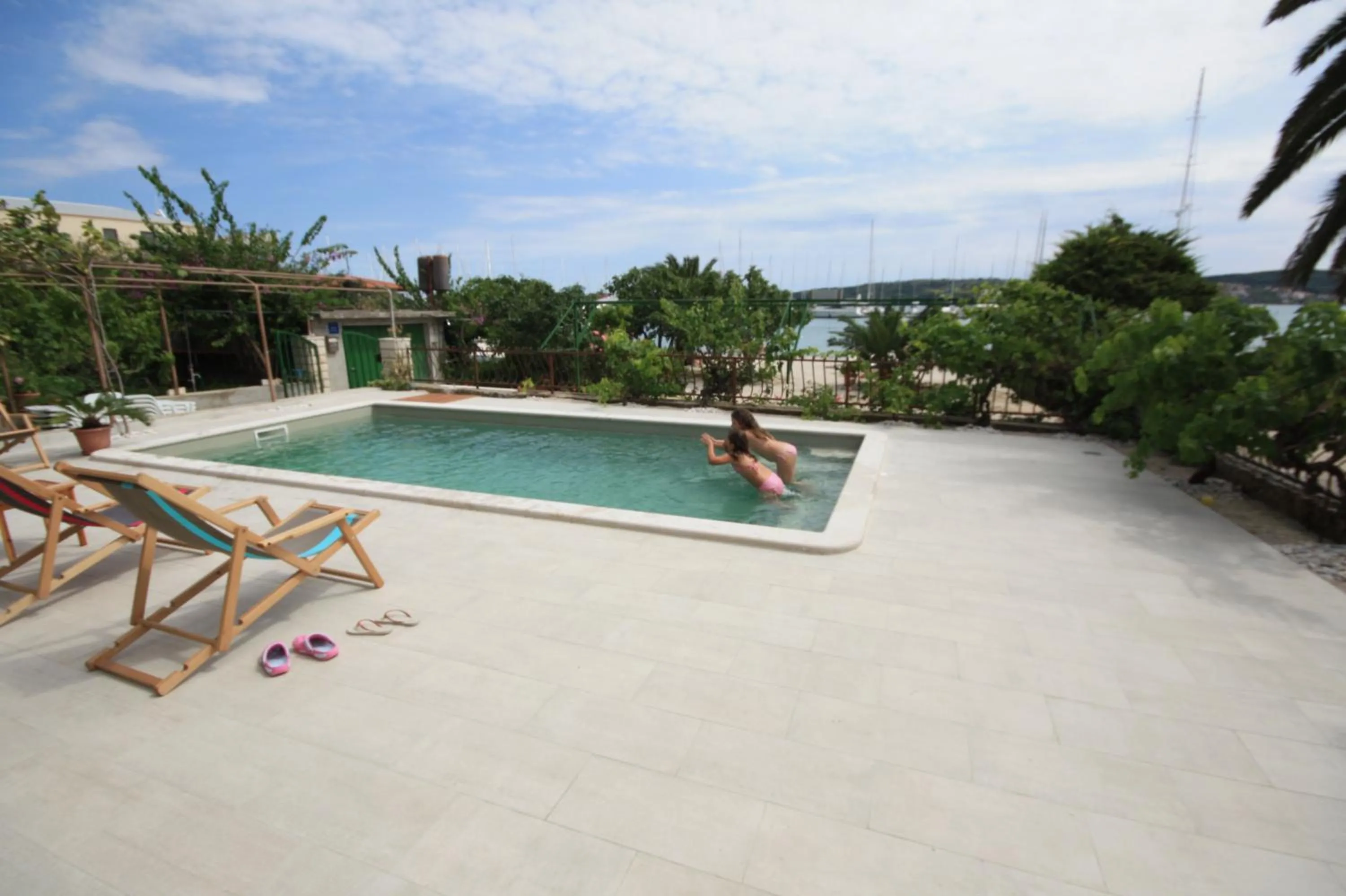 Swimming pool in Apartments Gina