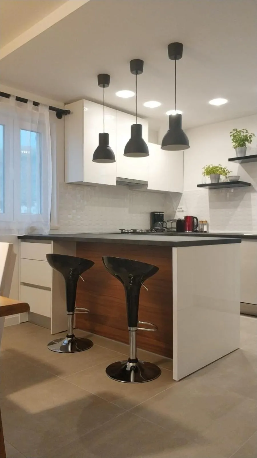 Kitchen or kitchenette in Apartments Gina