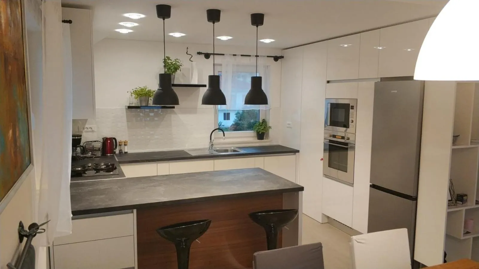 Kitchen or kitchenette in Apartments Gina
