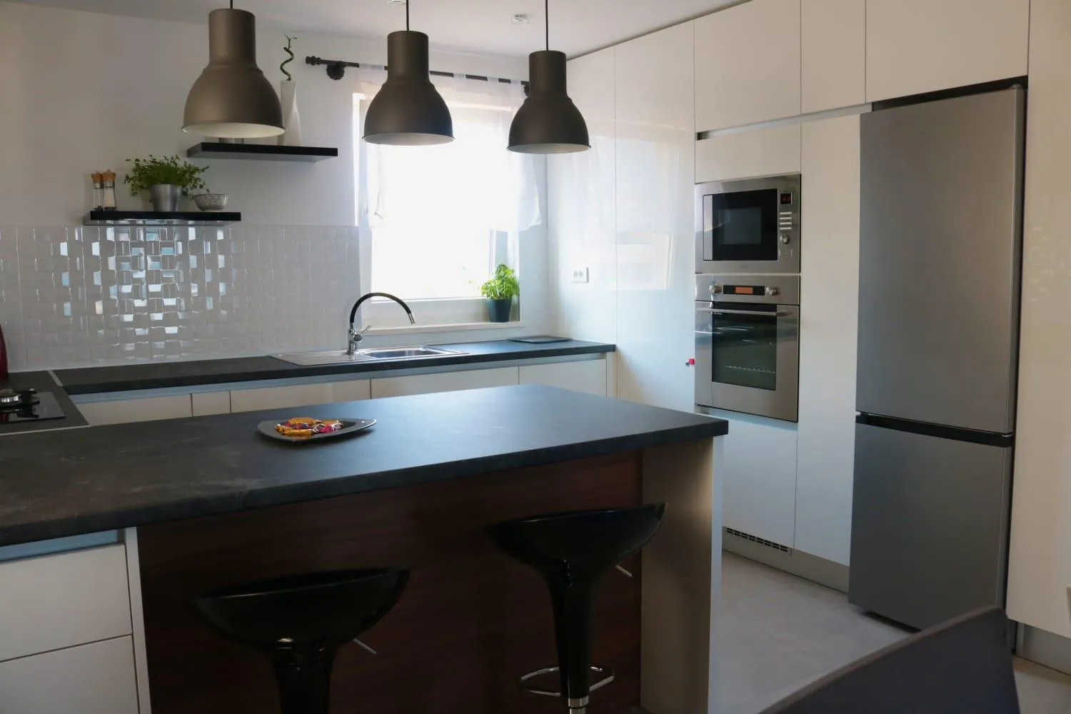 Kitchen or kitchenette in Apartments Gina