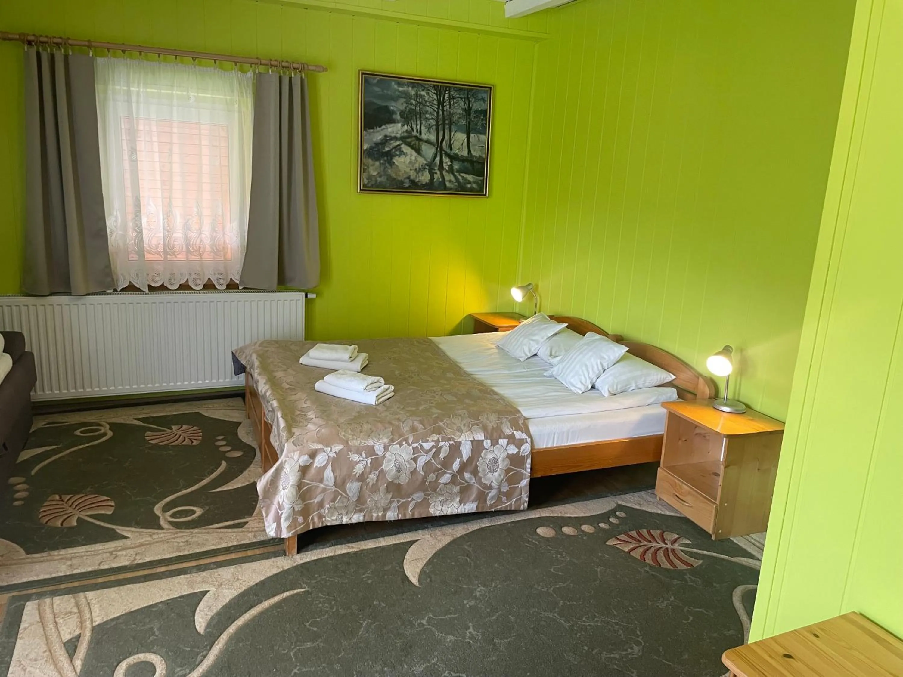 Bed in Willa Stenia Apartamenty