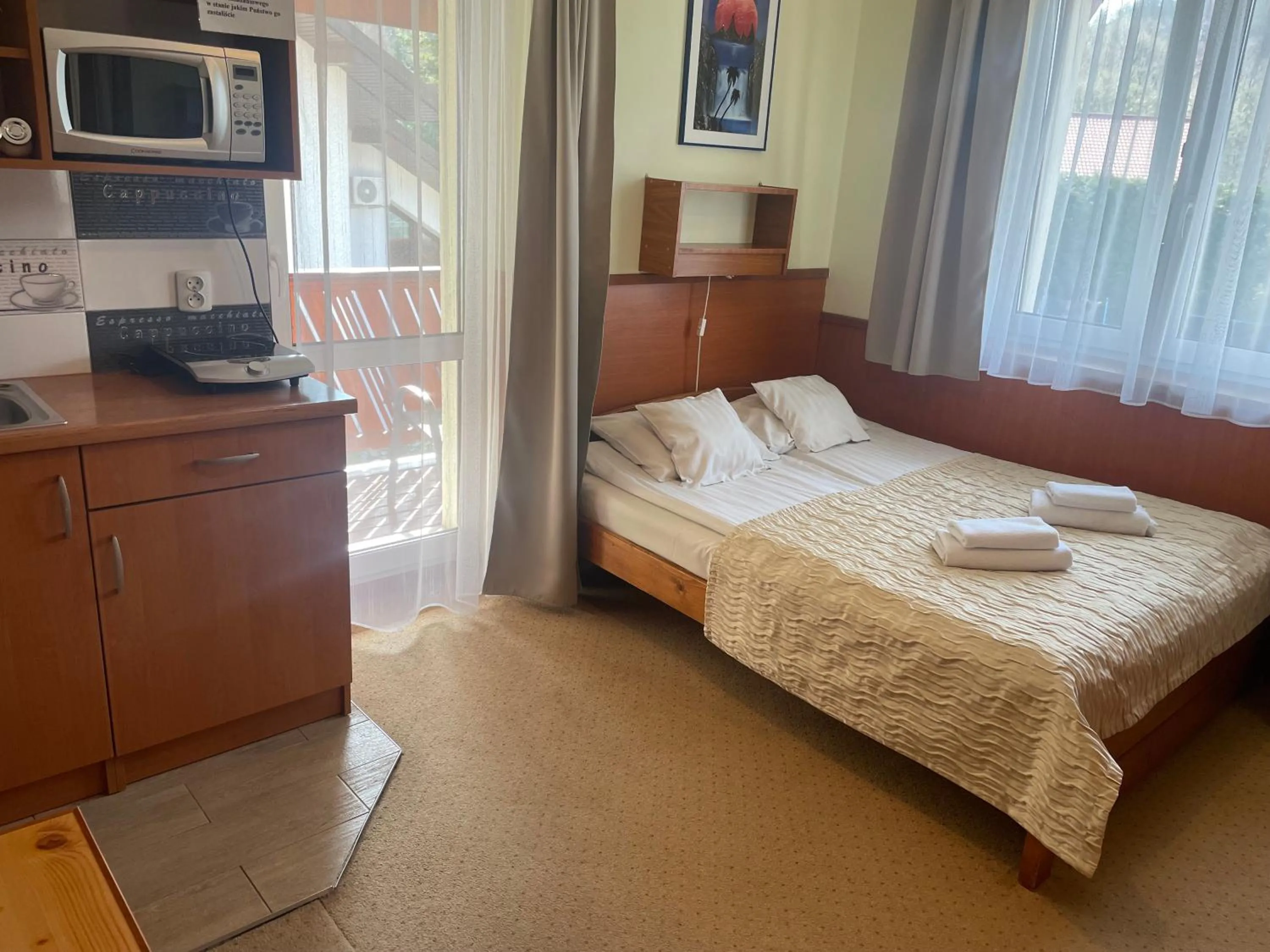 Bed in Willa Stenia Apartamenty