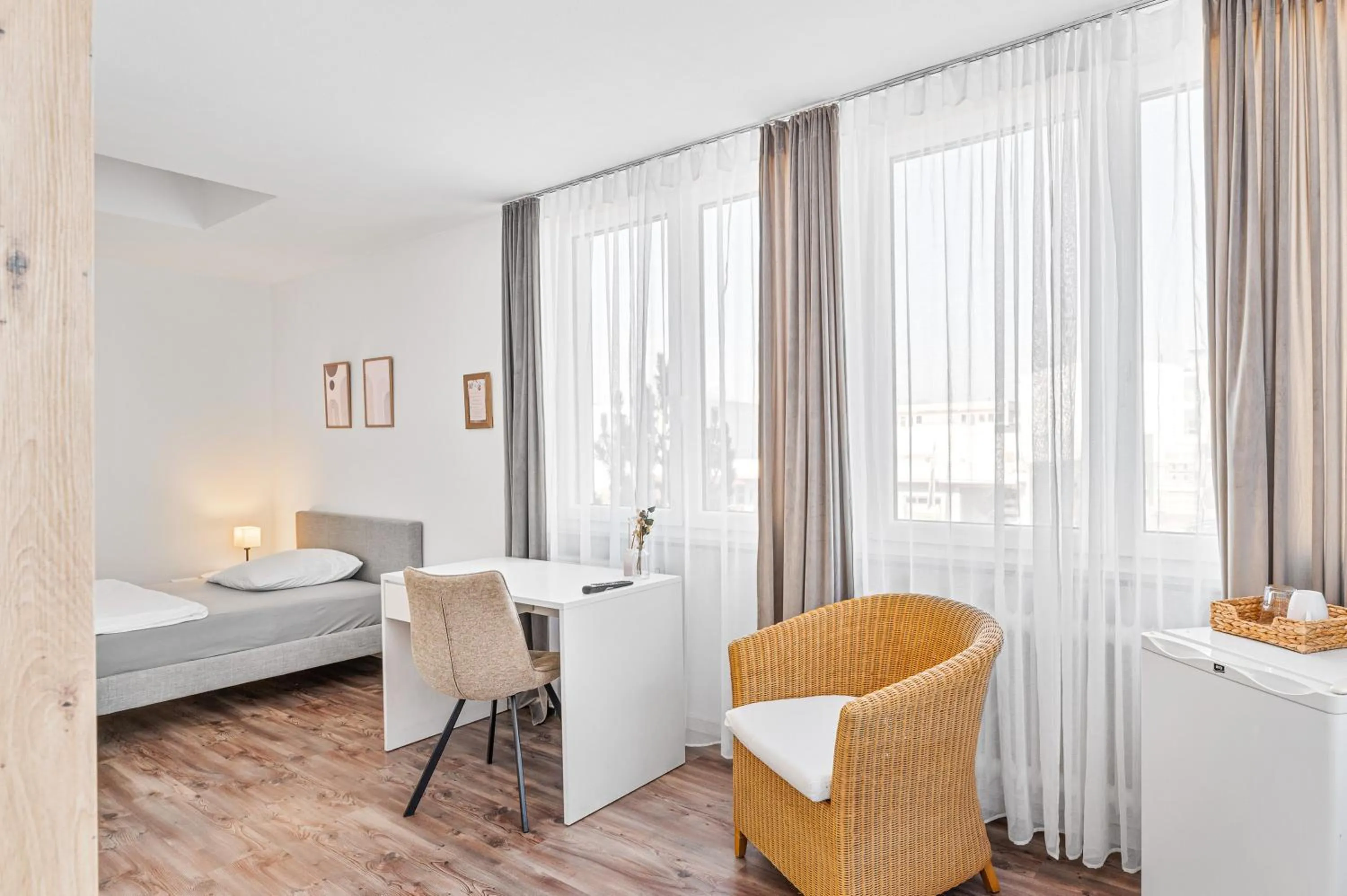 Bed in Atelier Guesthouse