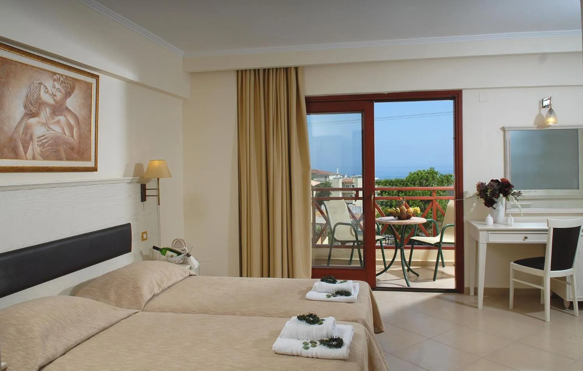 Sea view, Bed in Cactus Beach Hotel