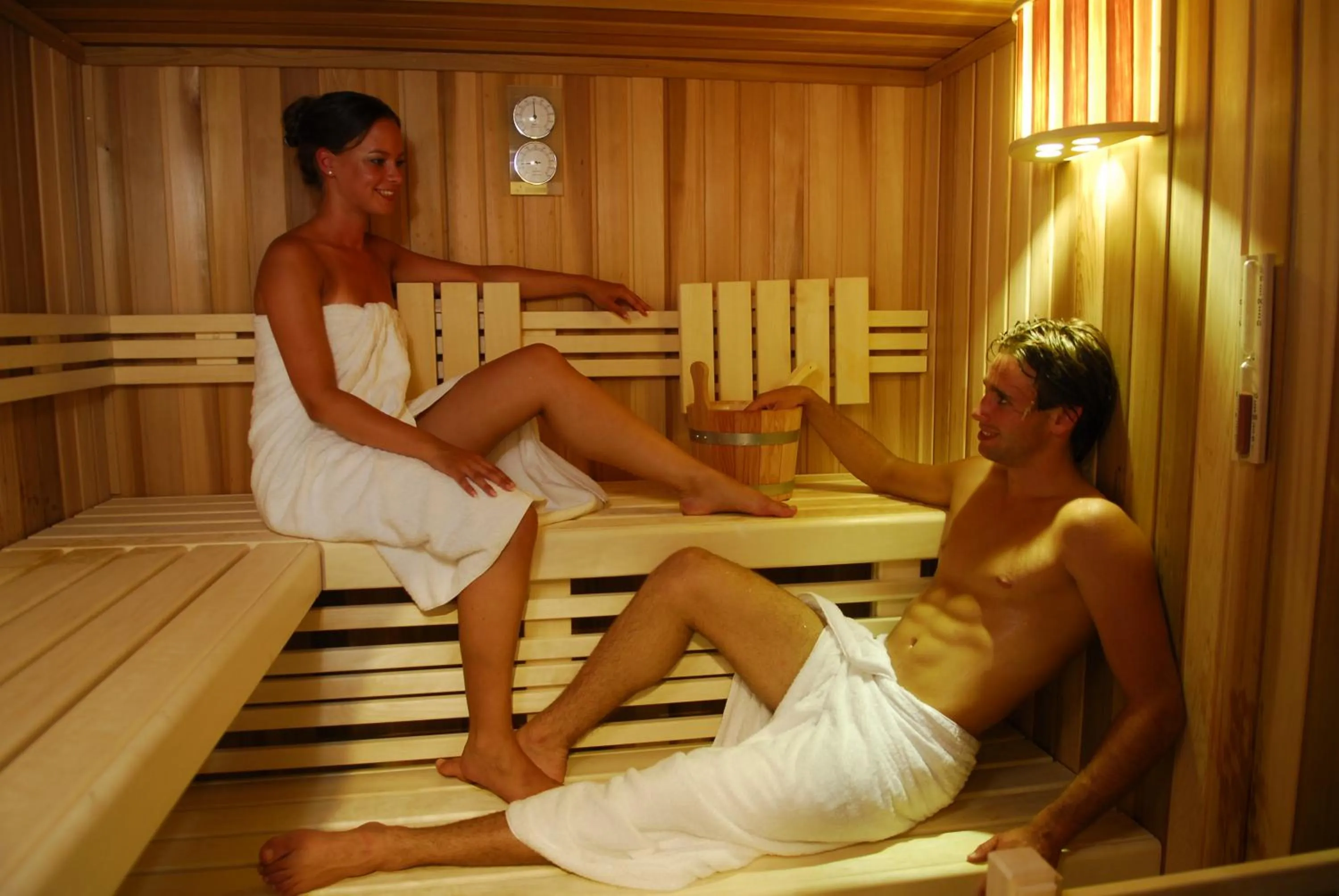 Sauna in Cactus Beach Hotel