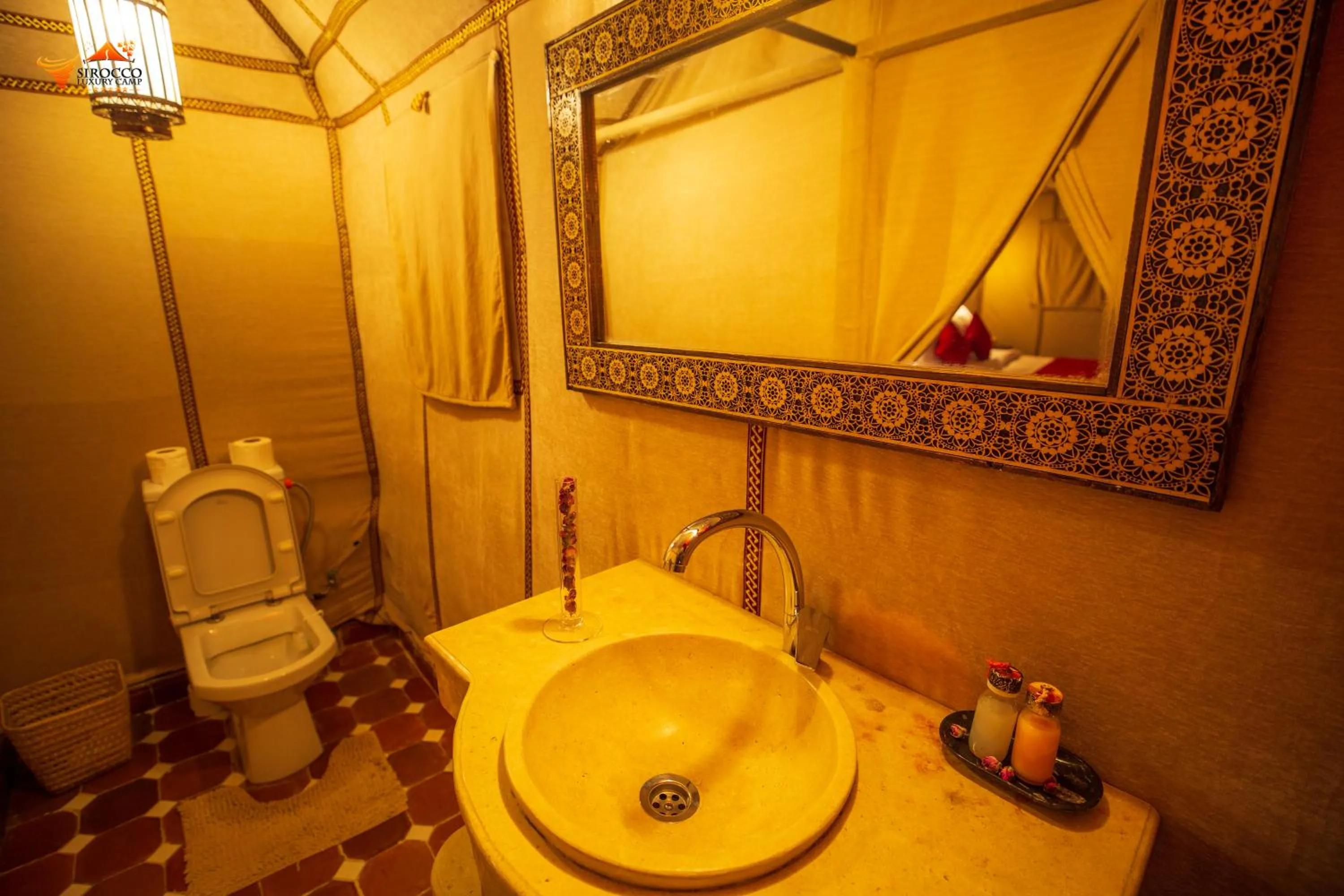 Toilet in Sirocco Luxury Camp