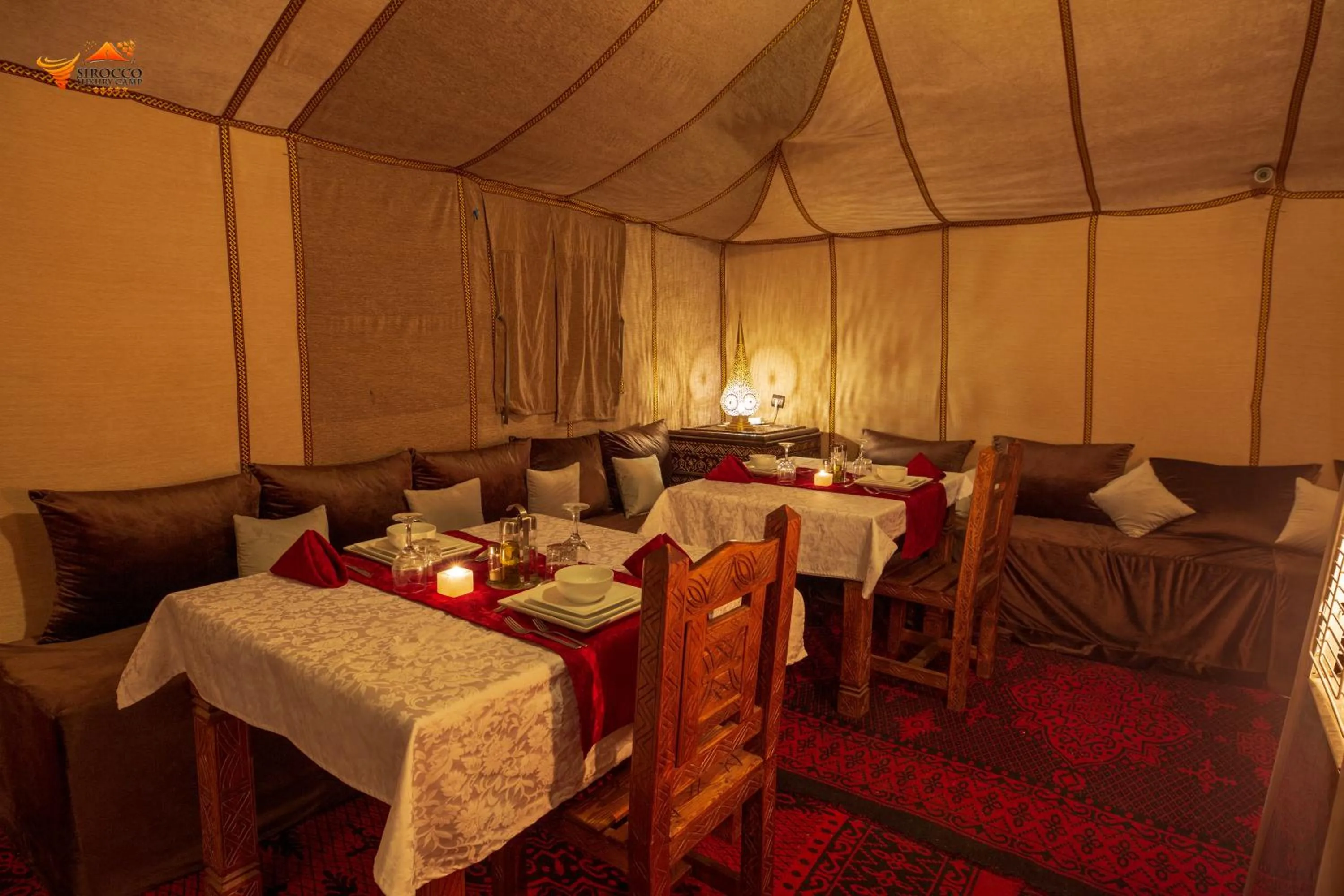 Restaurant/places to eat in Sirocco Luxury Camp