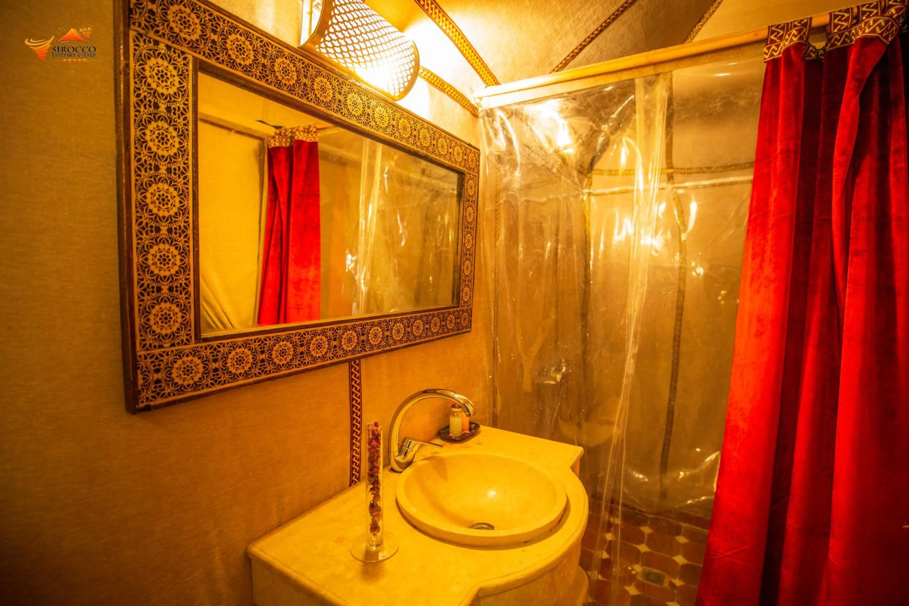 Shower in Sirocco Luxury Camp