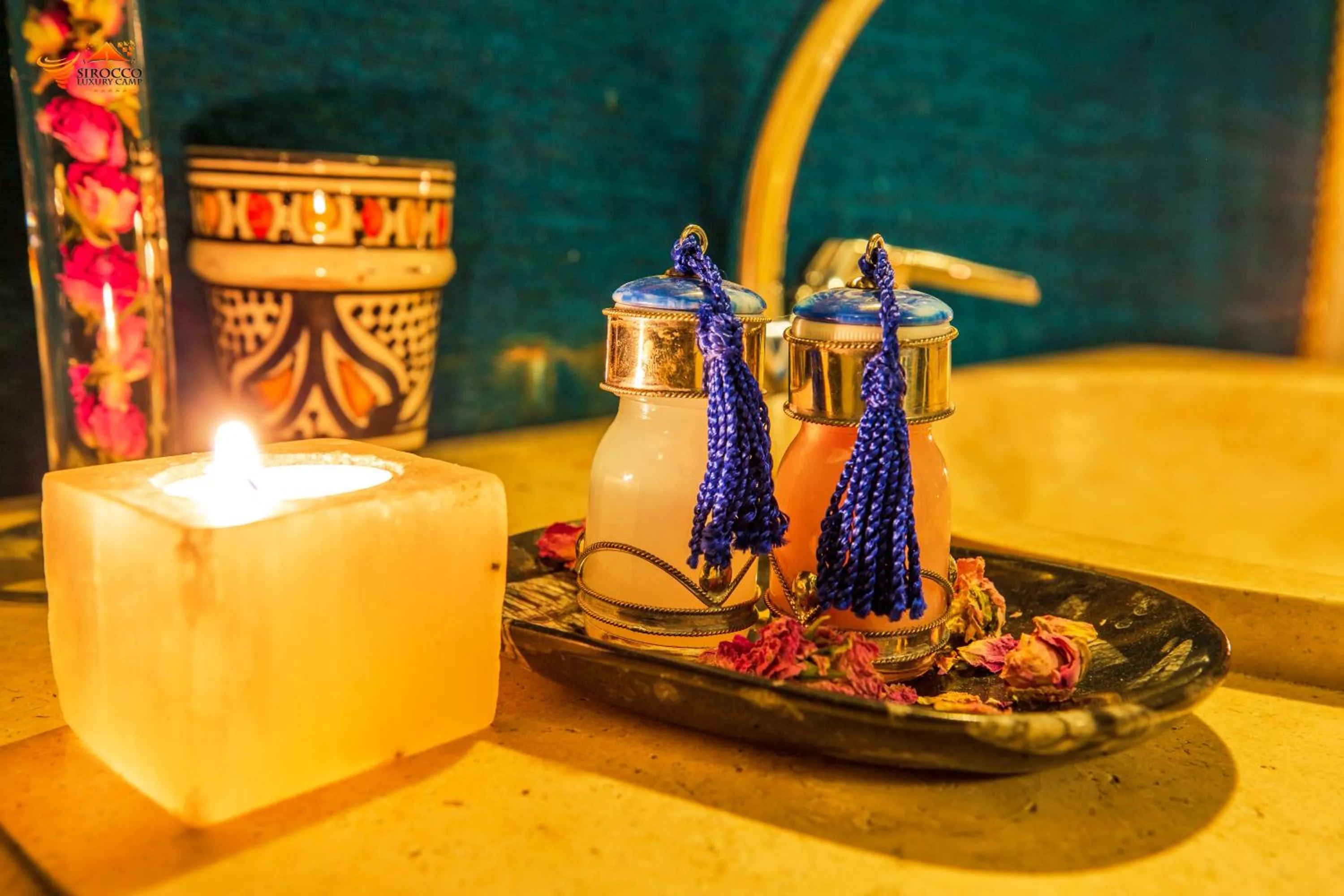 Decorative detail in Sirocco Luxury Camp