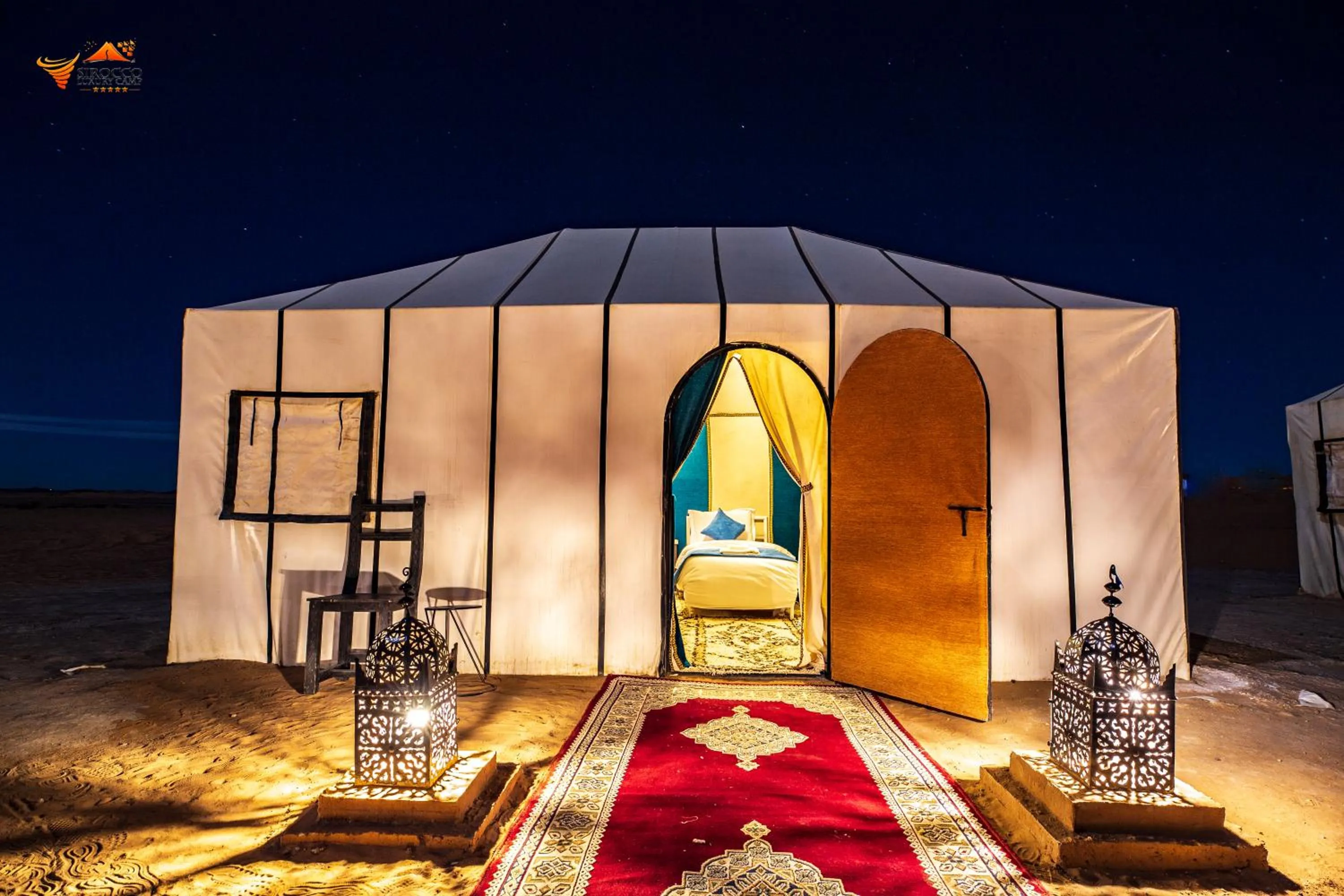 Patio in Sirocco Luxury Camp