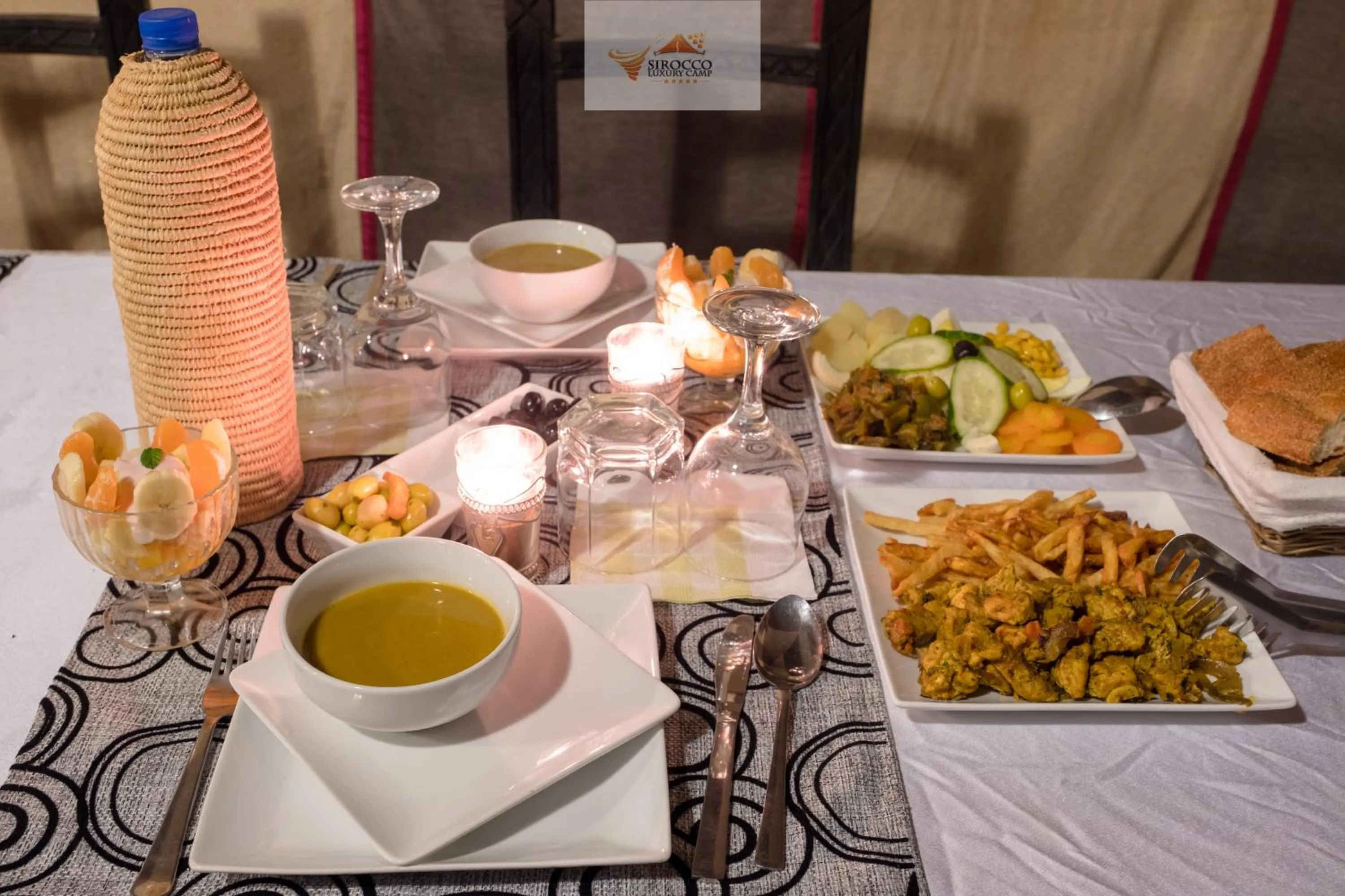 Restaurant/places to eat in Sirocco Luxury Camp