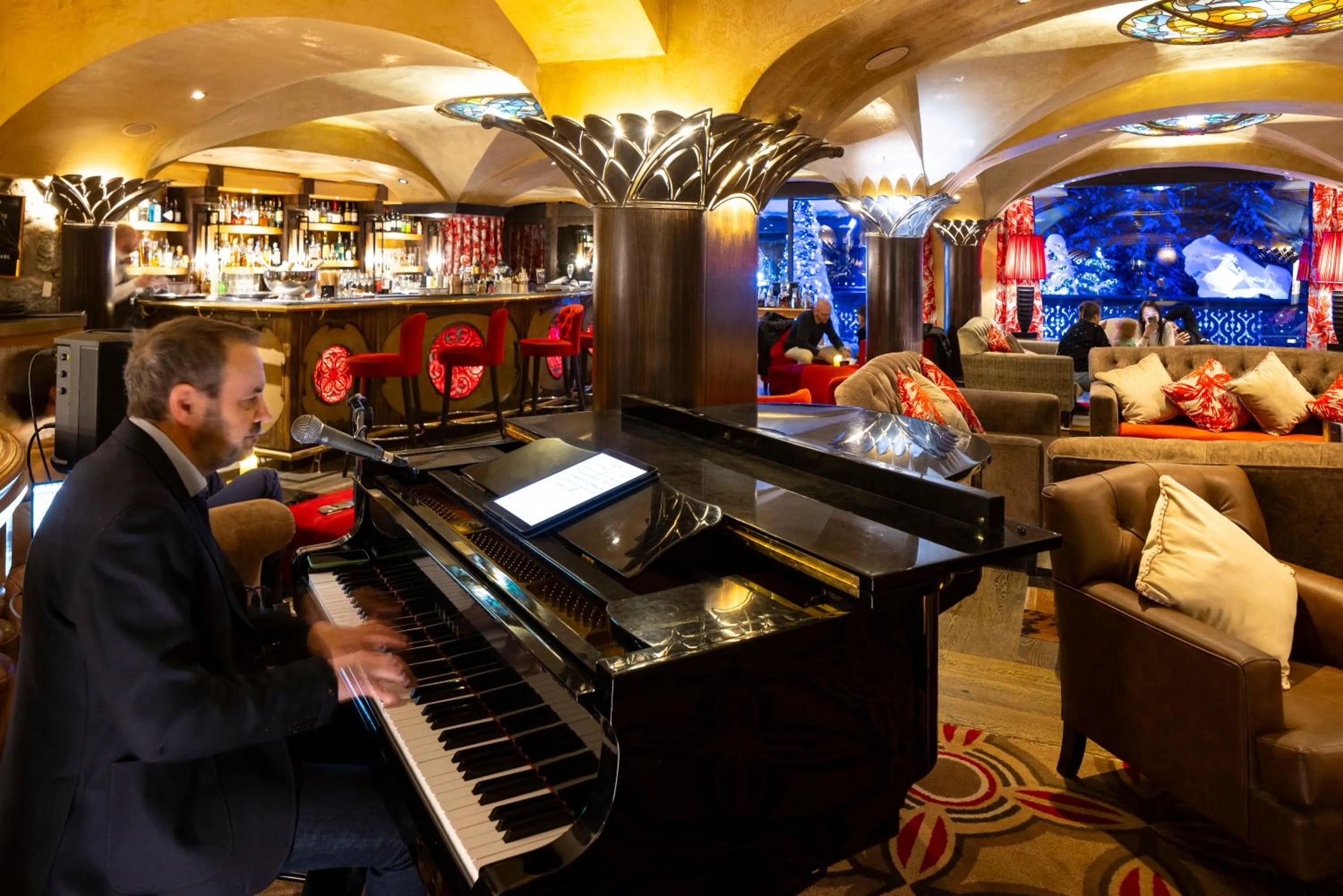 Lounge or bar in Le Lana