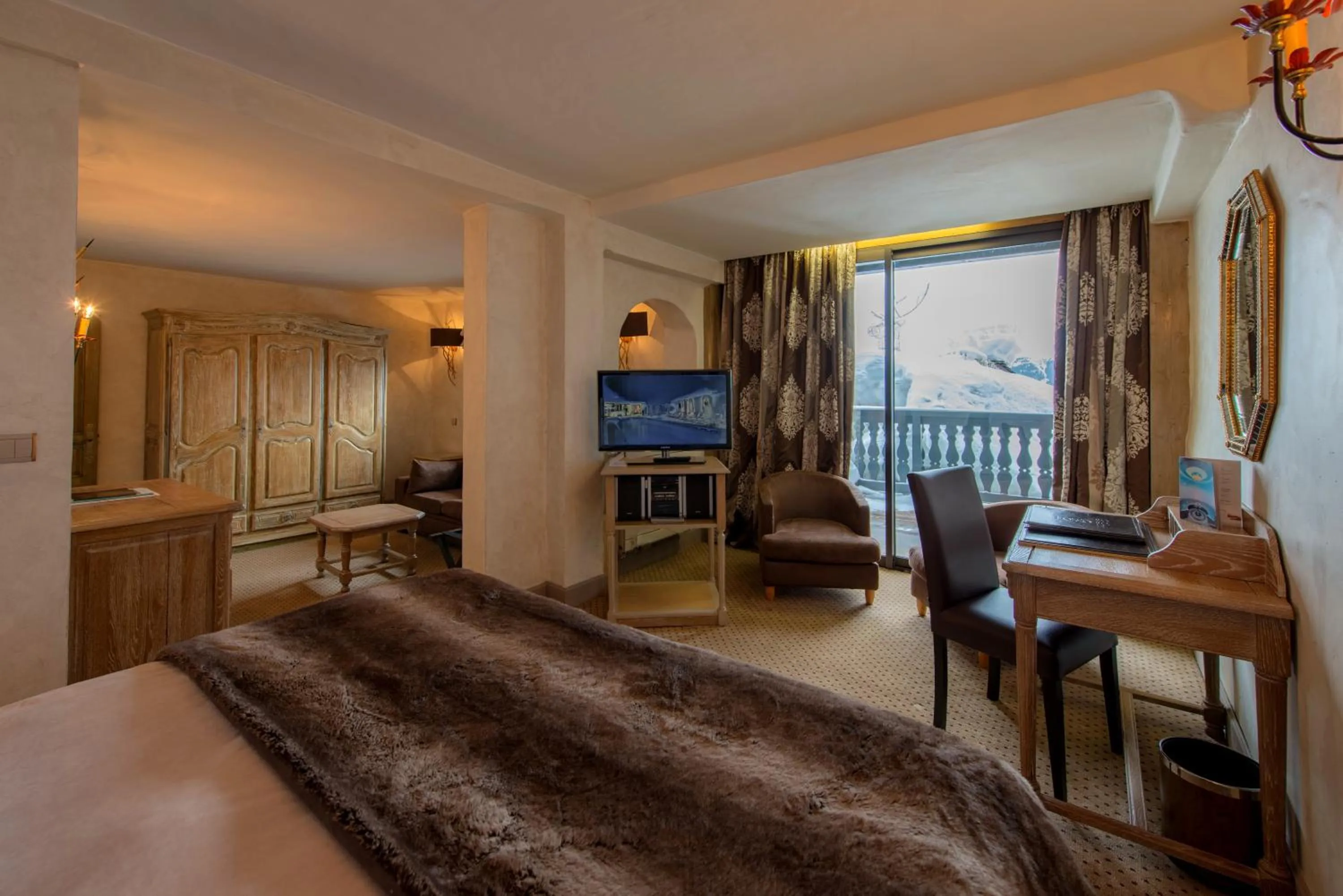 Seating area in Le Lana