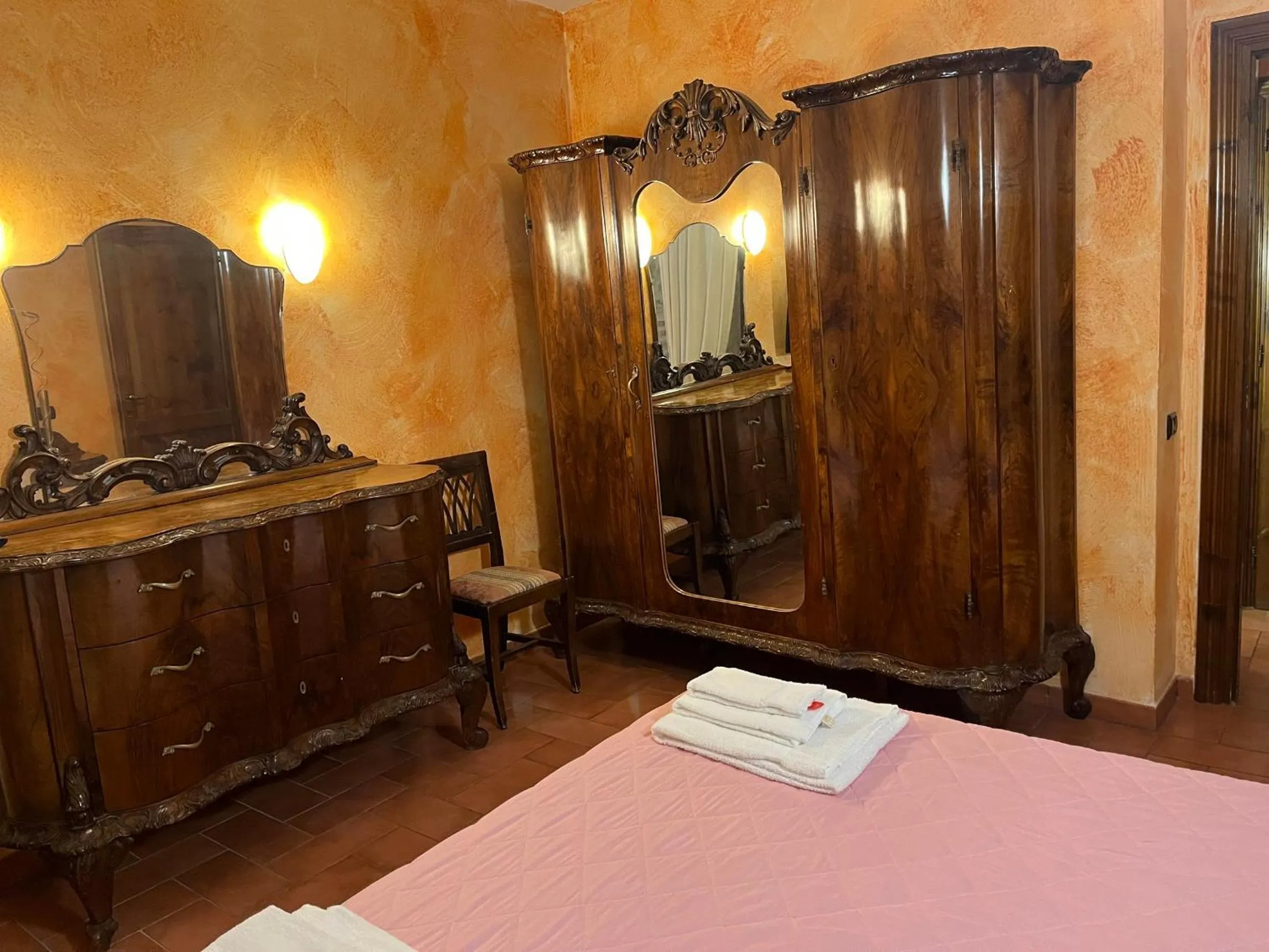 Bed in Albergo Diffuso Locanda Specchio Di Diana