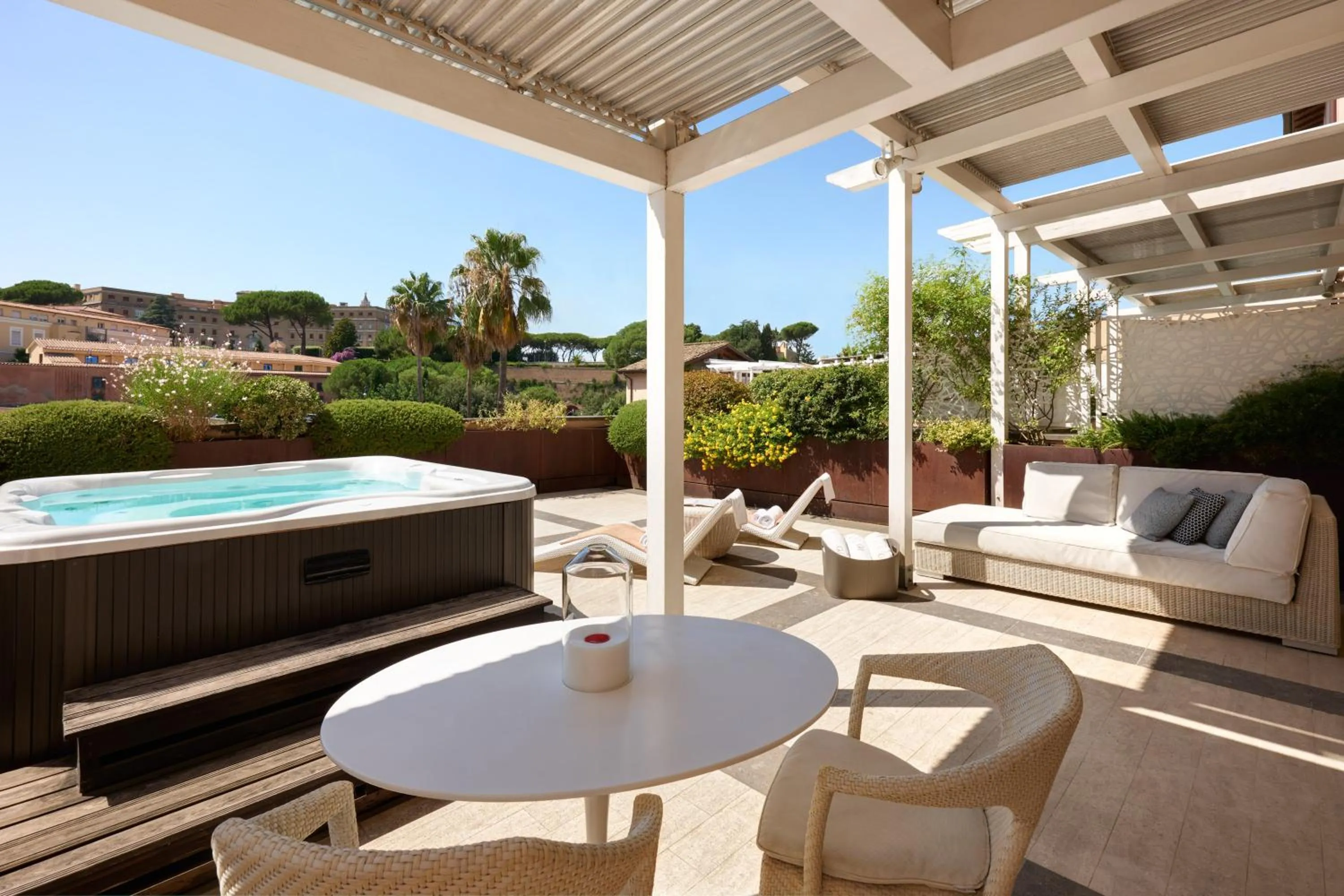 Patio in Villa Agrippina Gran Meliá – The Leading Hotels of the World