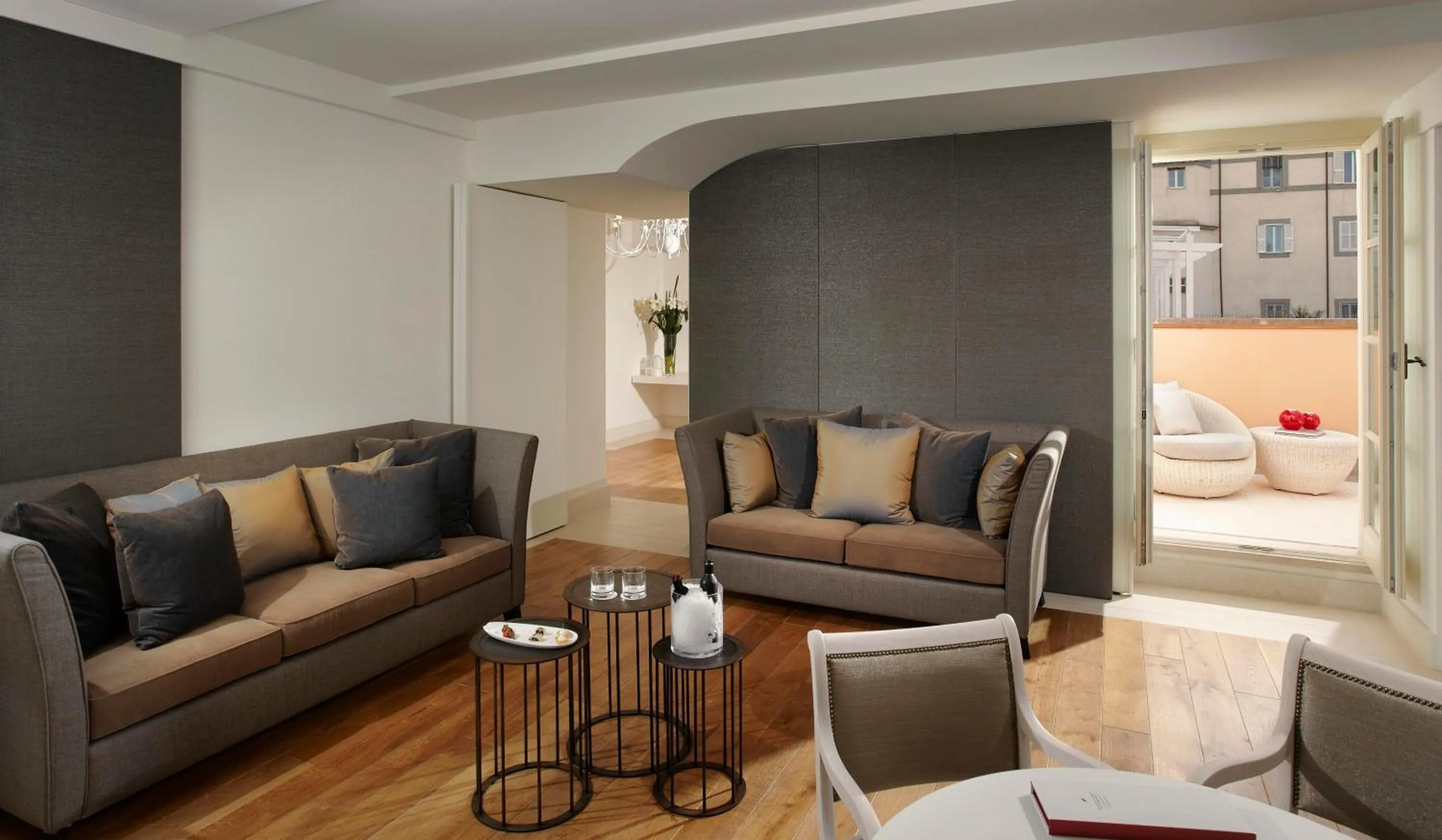 Seating area in Villa Agrippina Gran Meliá – The Leading Hotels of the World