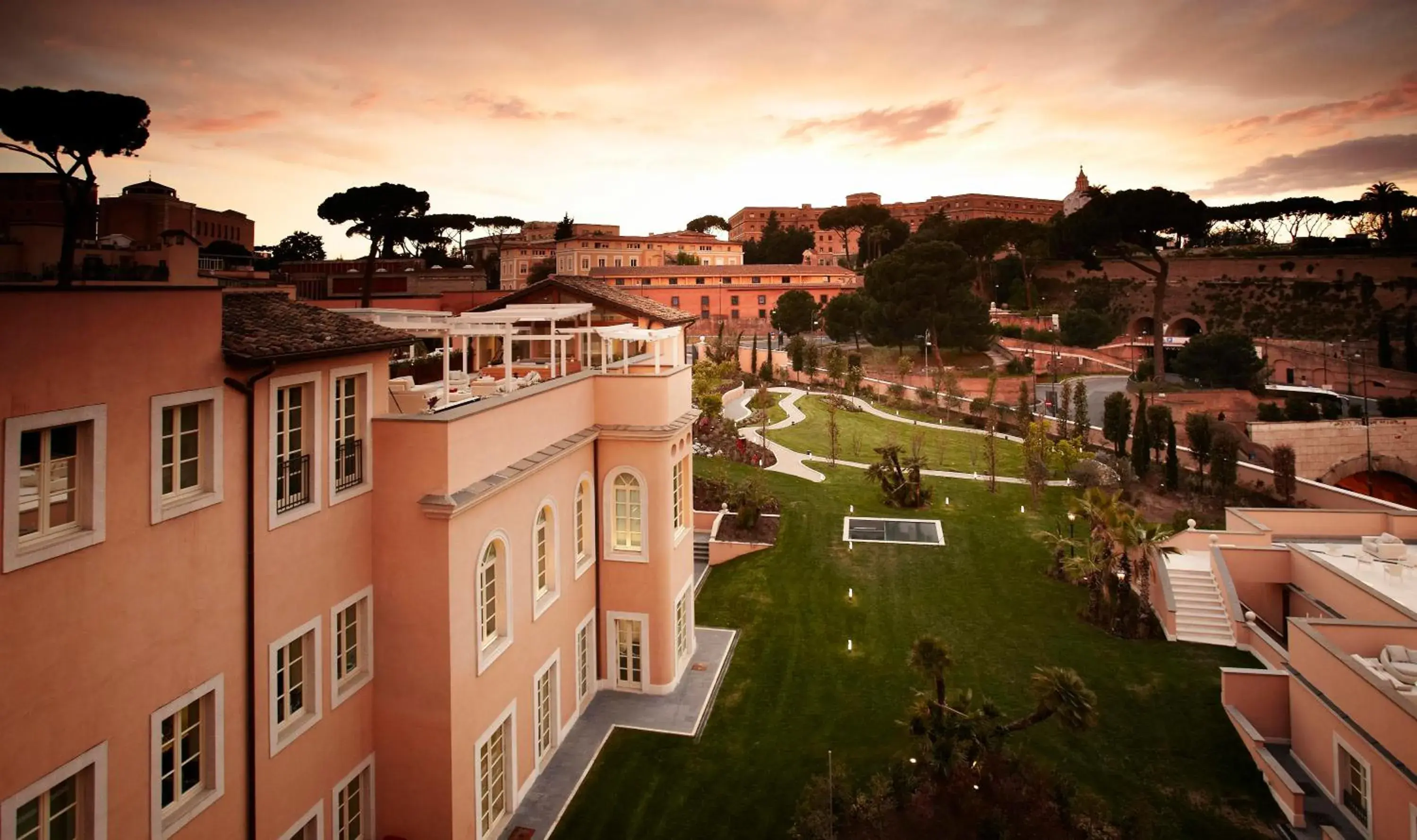 Bird's eye view in Villa Agrippina Gran Meliá – The Leading Hotels of the World Bird's eye view in Villa Agrippina Gran Meliá – The Leading Hotels of the World
