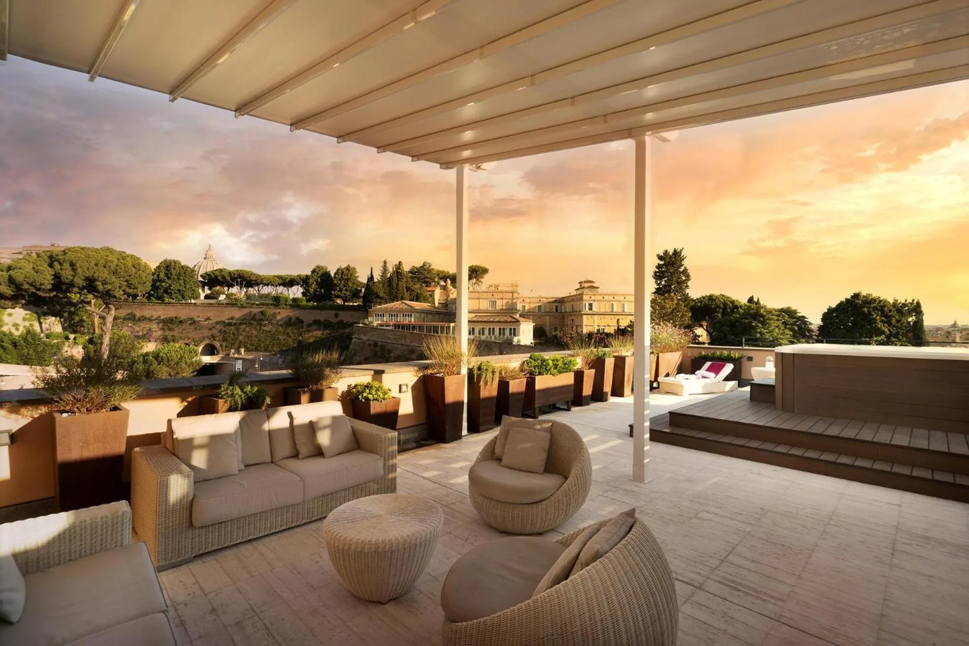 Balcony/Terrace in Villa Agrippina Gran Meliá – The Leading Hotels of the World