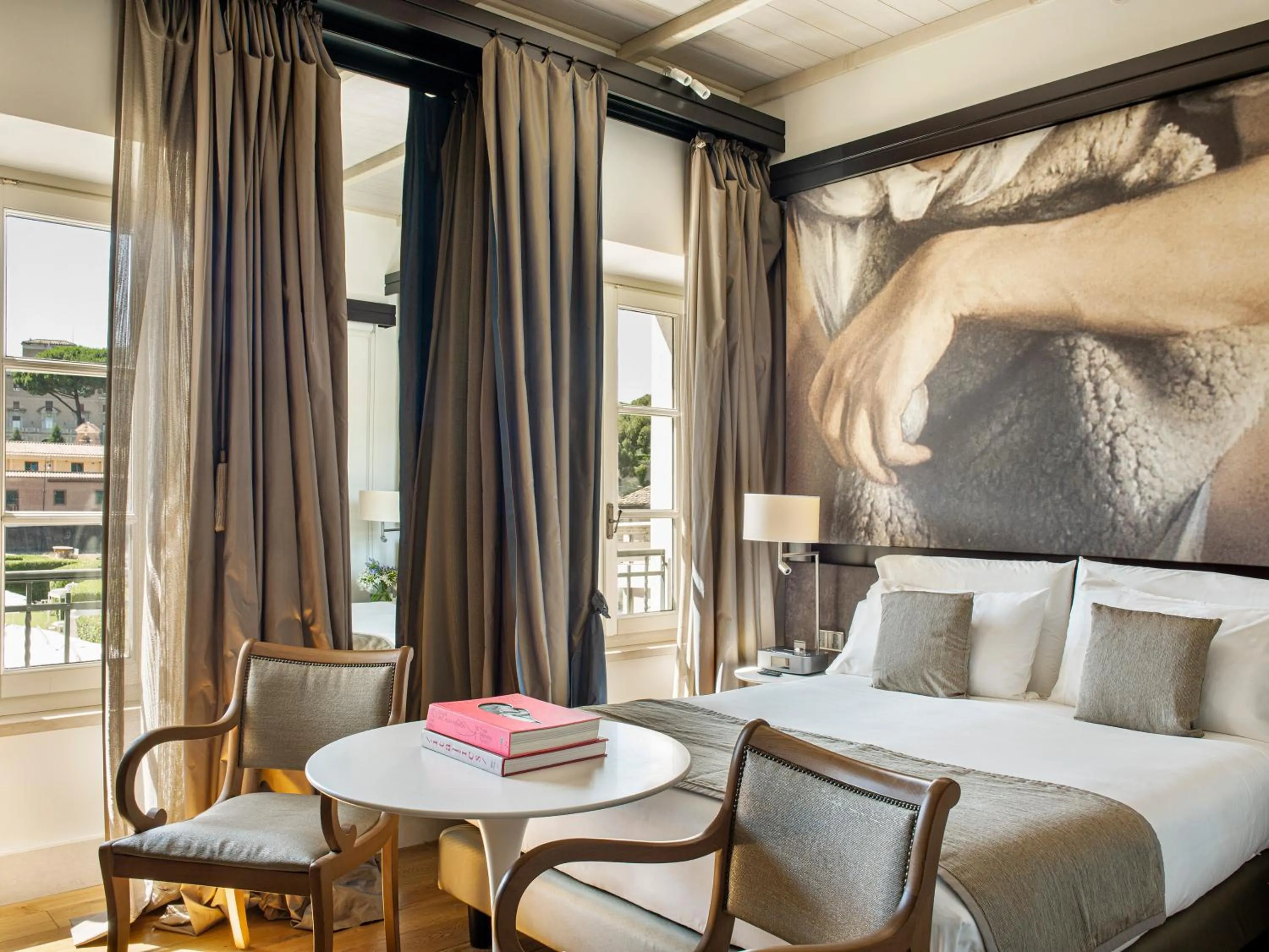 Bedroom in Villa Agrippina Gran Meliá – The Leading Hotels of the World