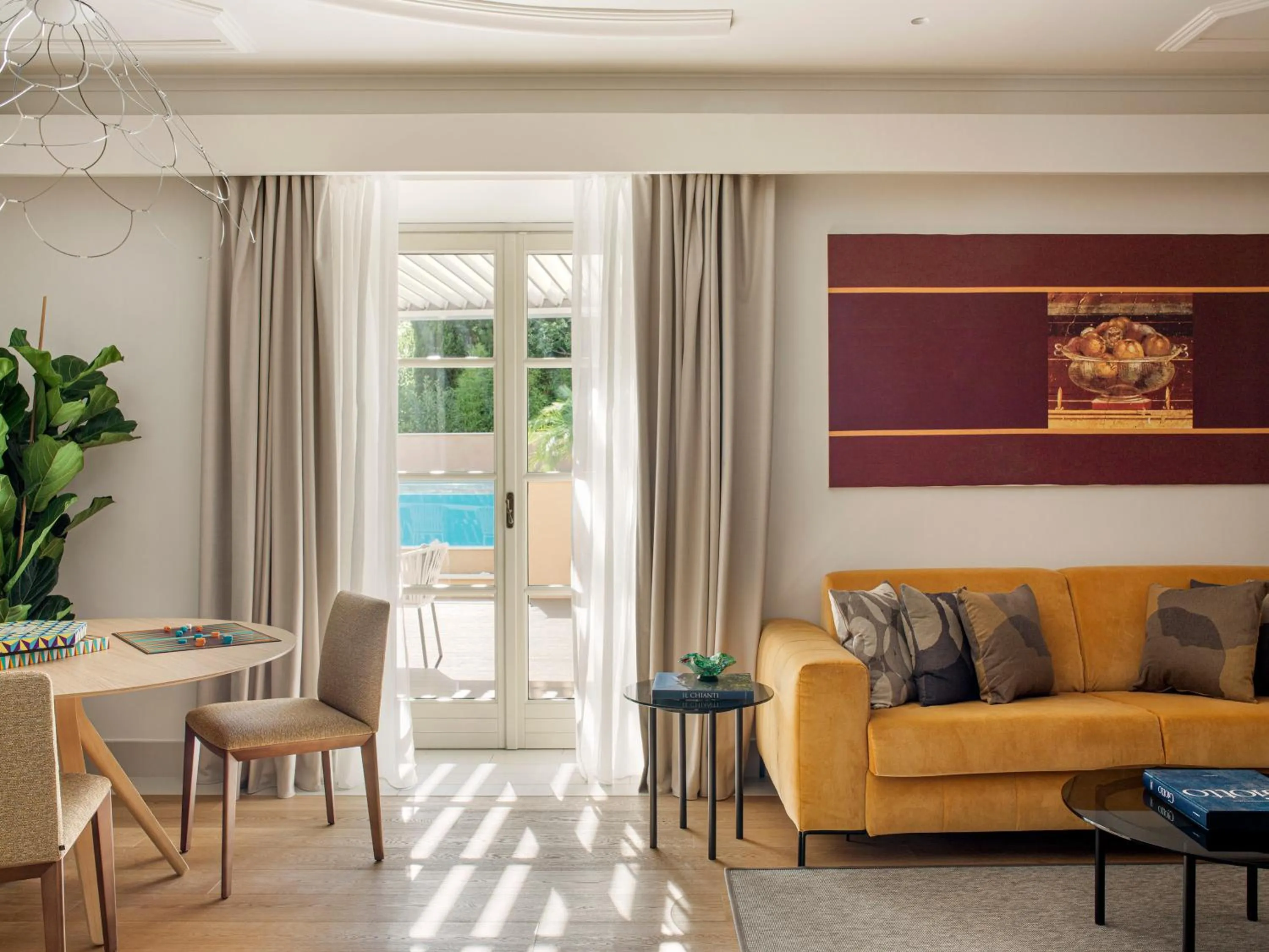 Living room in Villa Agrippina Gran Meliá – The Leading Hotels of the World