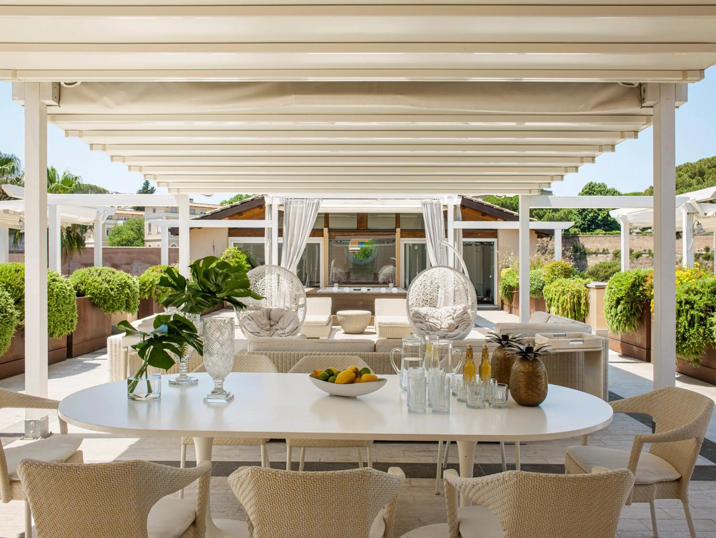 Patio in Villa Agrippina Gran Meliá – The Leading Hotels of the World