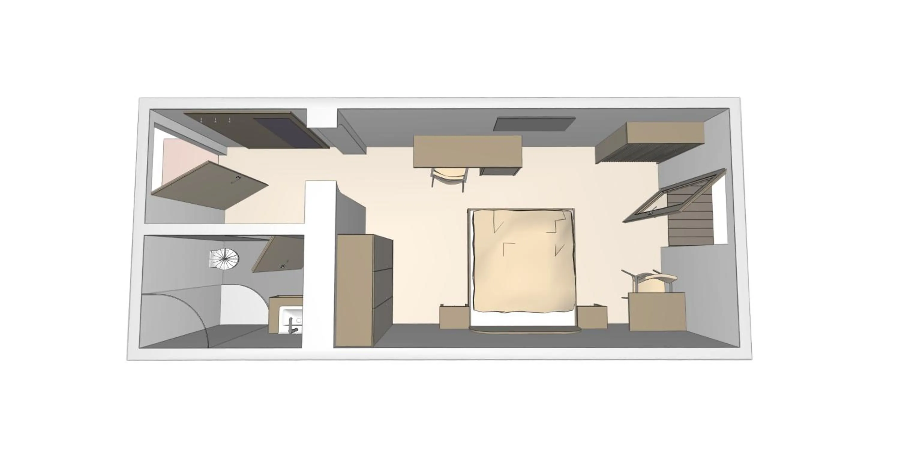 Photo of the whole room in Hotel Goldene Rose