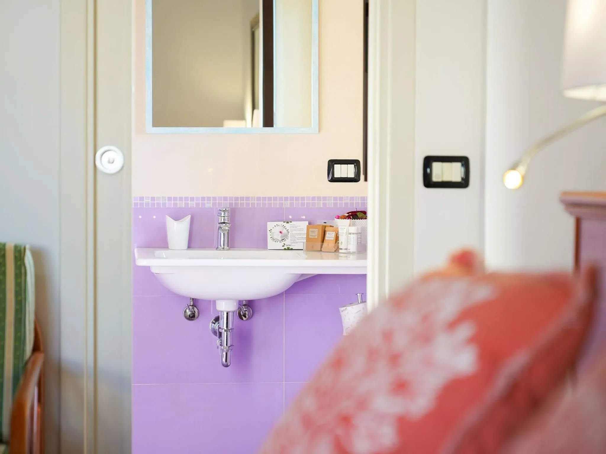 Toilet in Best Western Hotel Martello