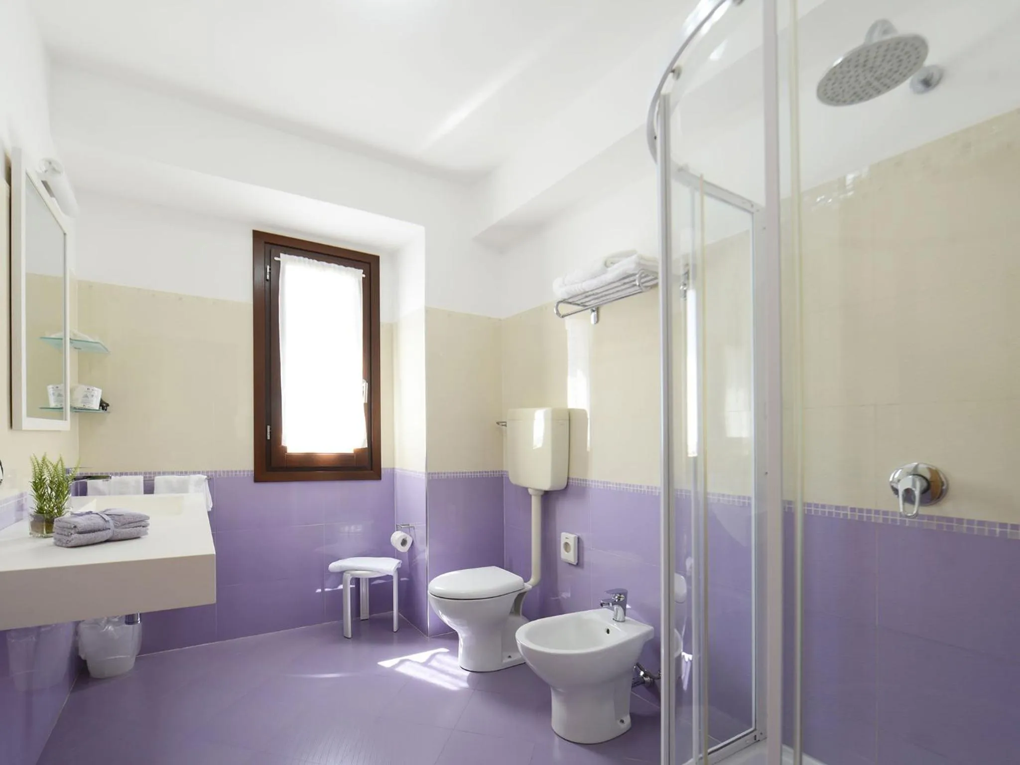 Shower in Best Western Hotel Martello