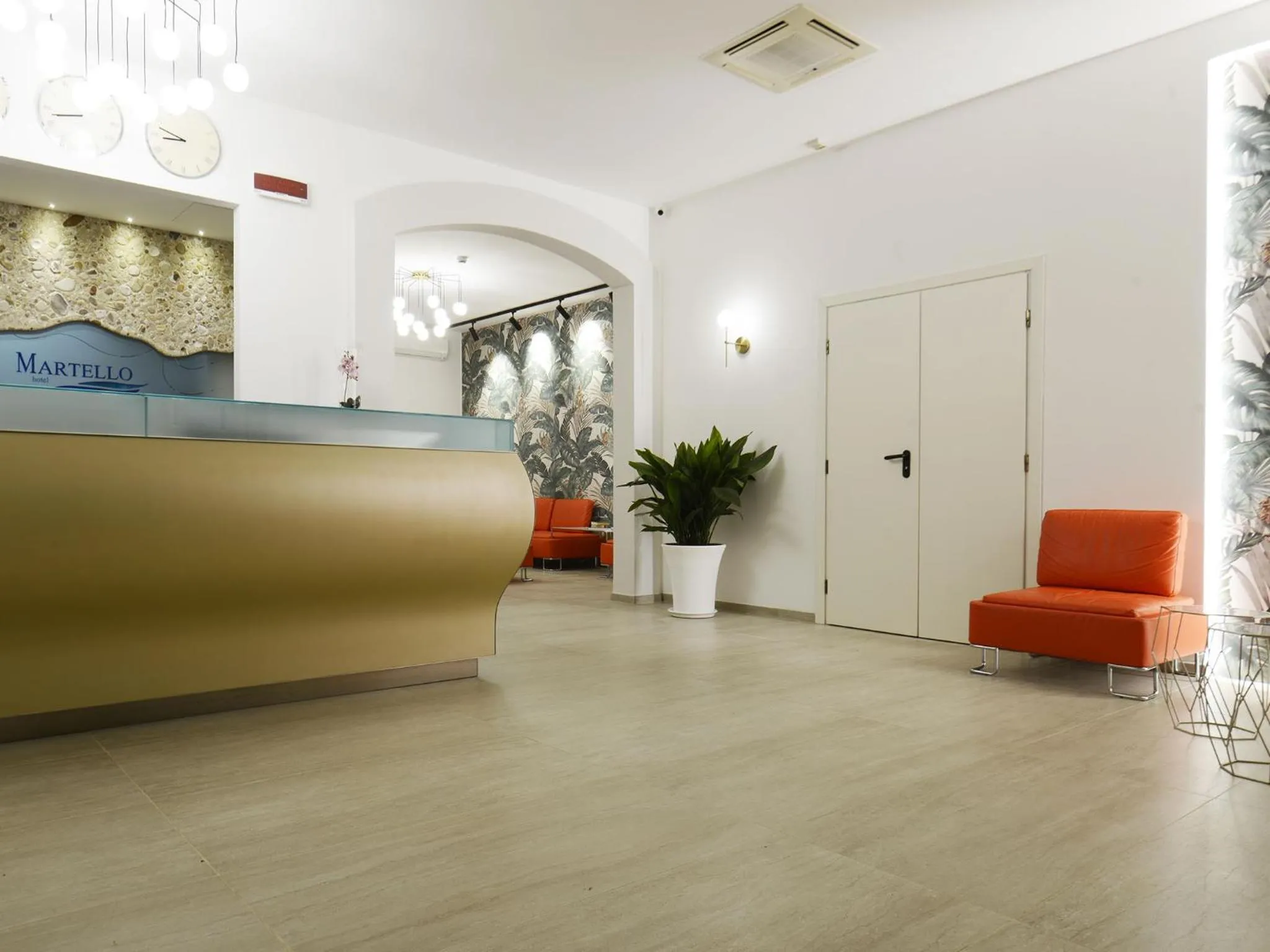 Communal lounge/ TV room in Best Western Hotel Martello