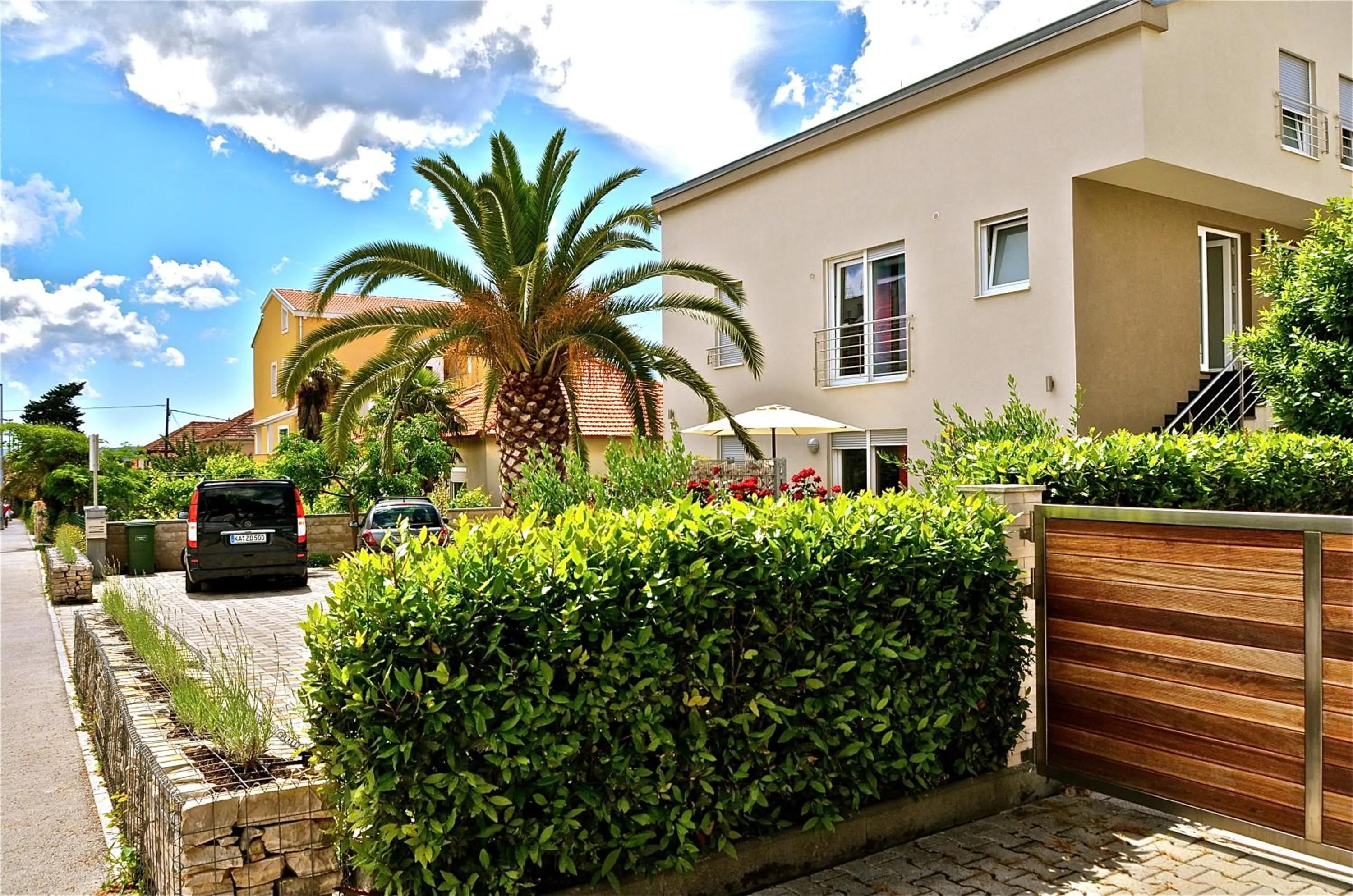 Facade/entrance in Villa Diana Zadar