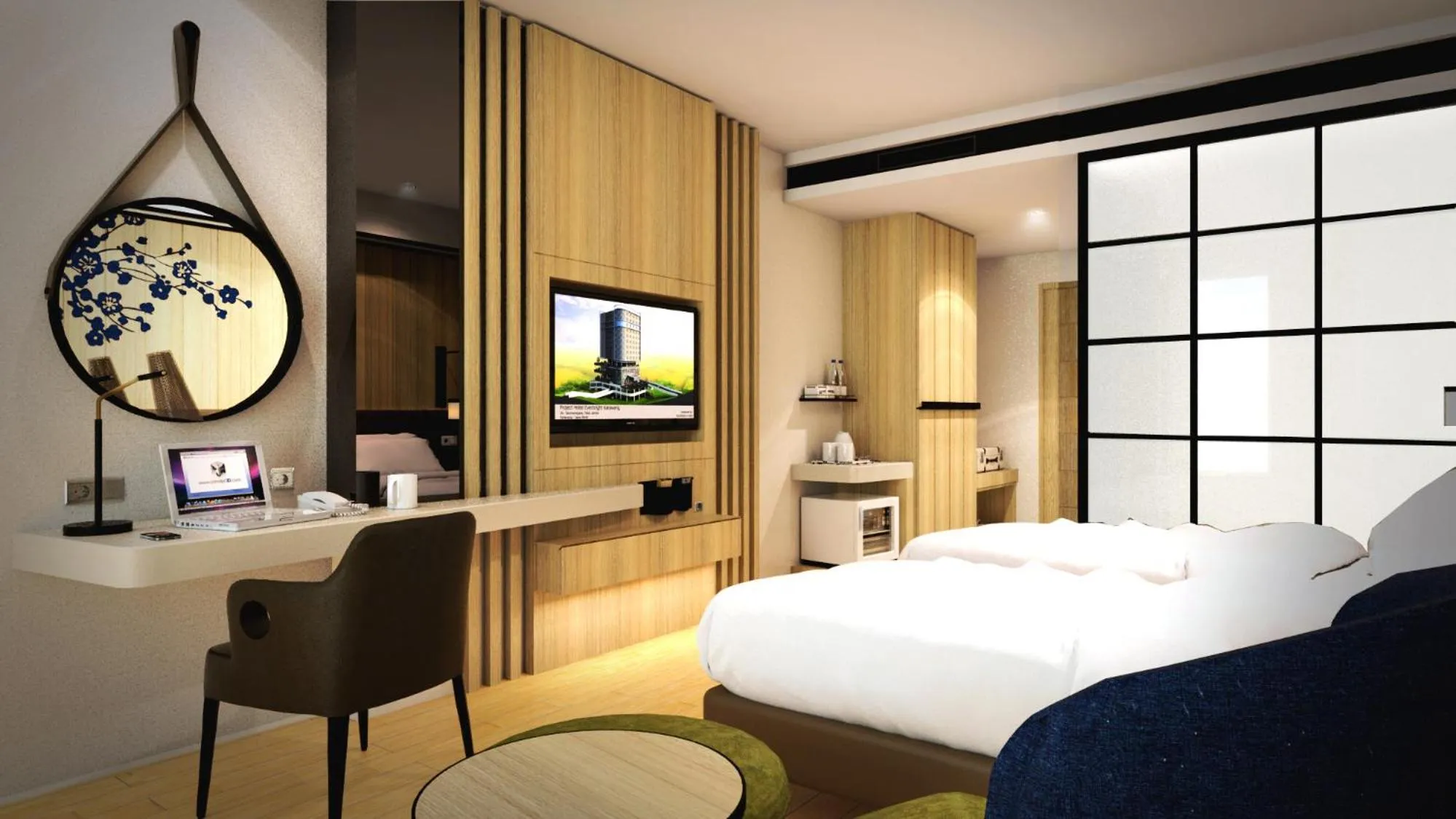 Photo of the whole room, Bed in Novotel Karawang