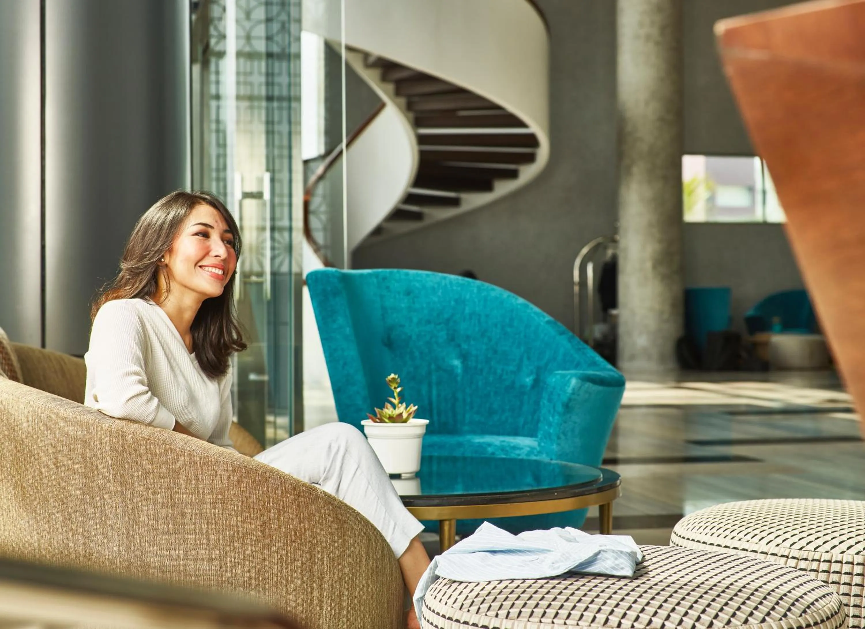 Lobby or reception in Novotel Karawang