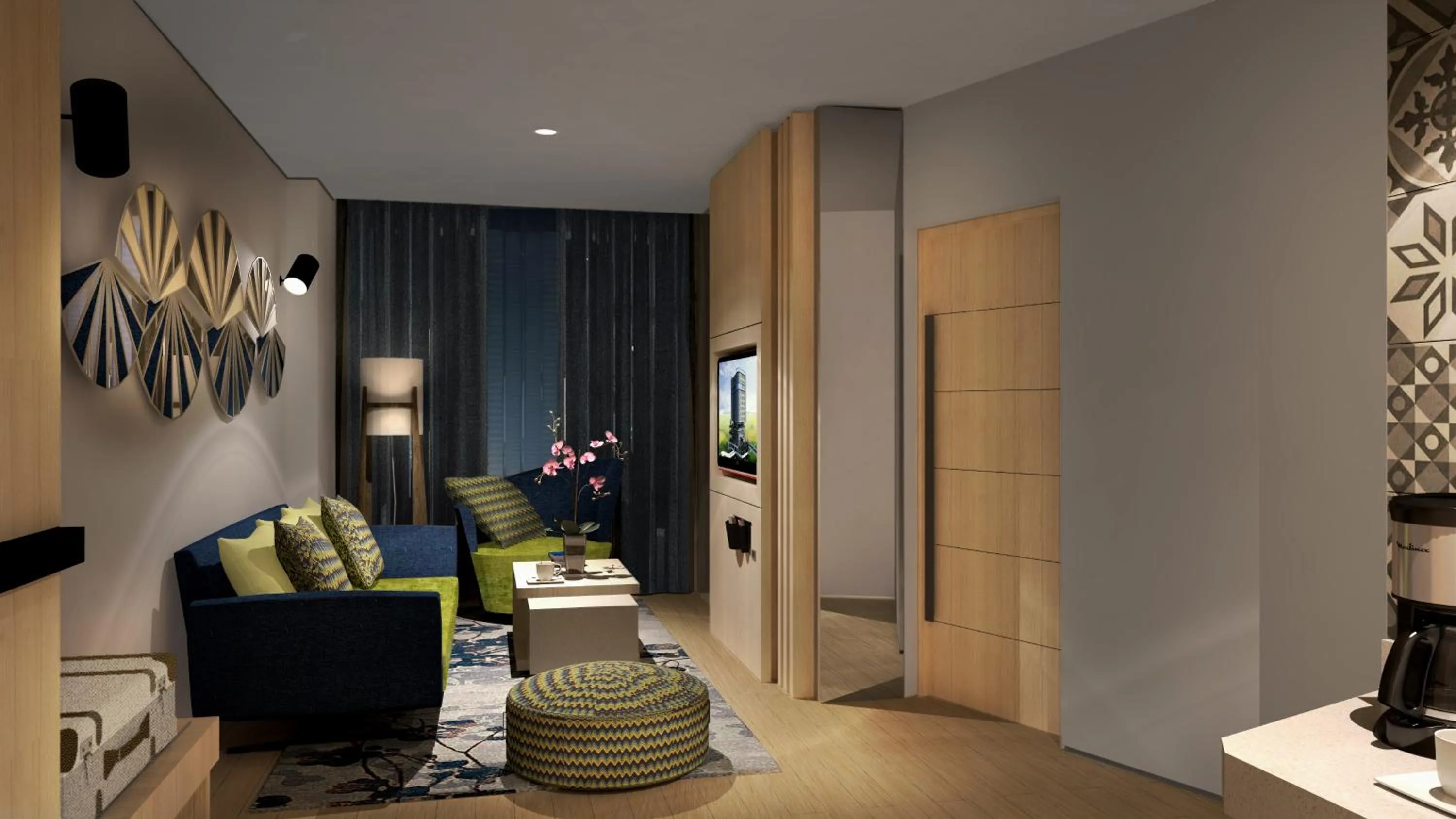 Living room in Novotel Karawang