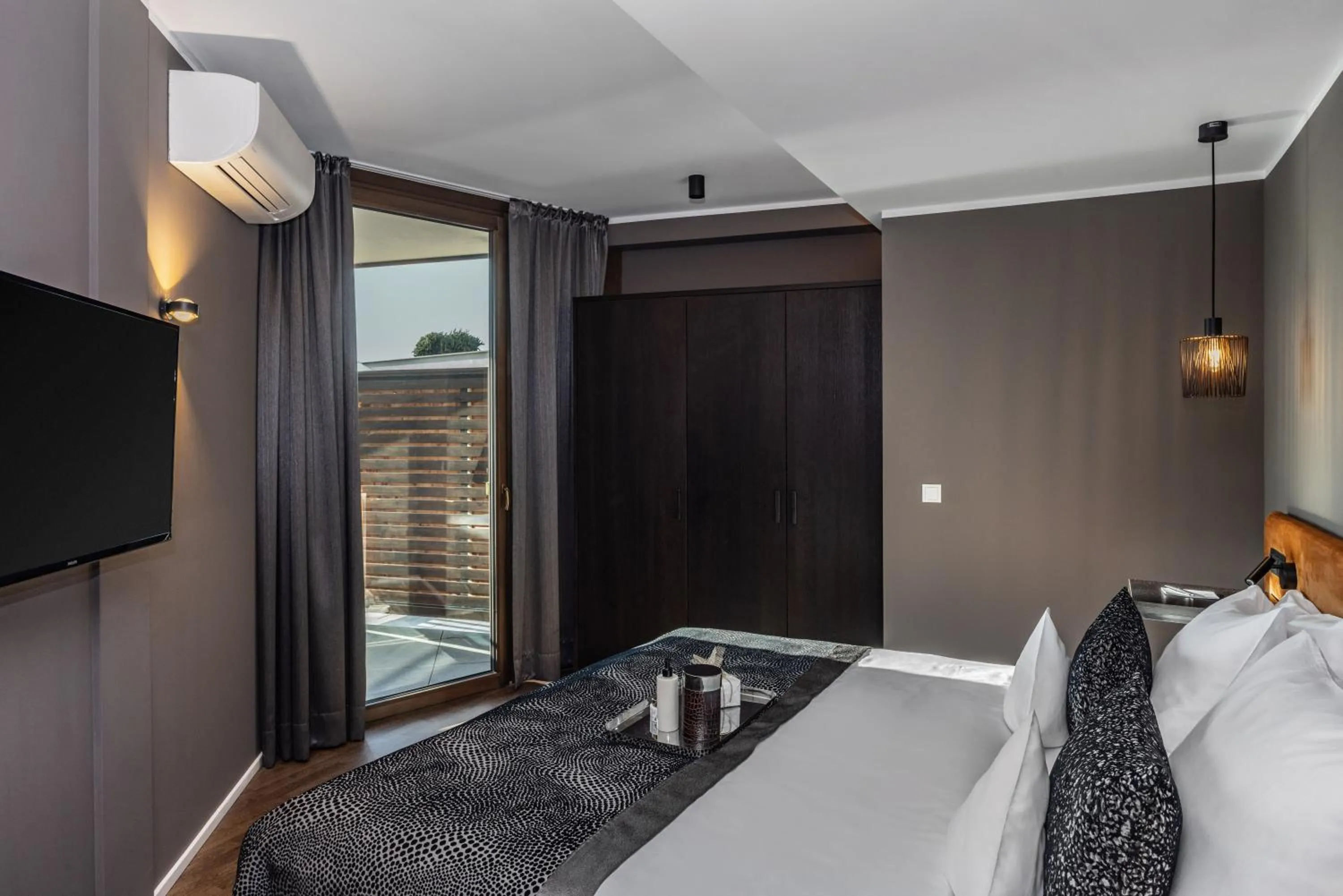 Bed in Hotel Der Weinmesser